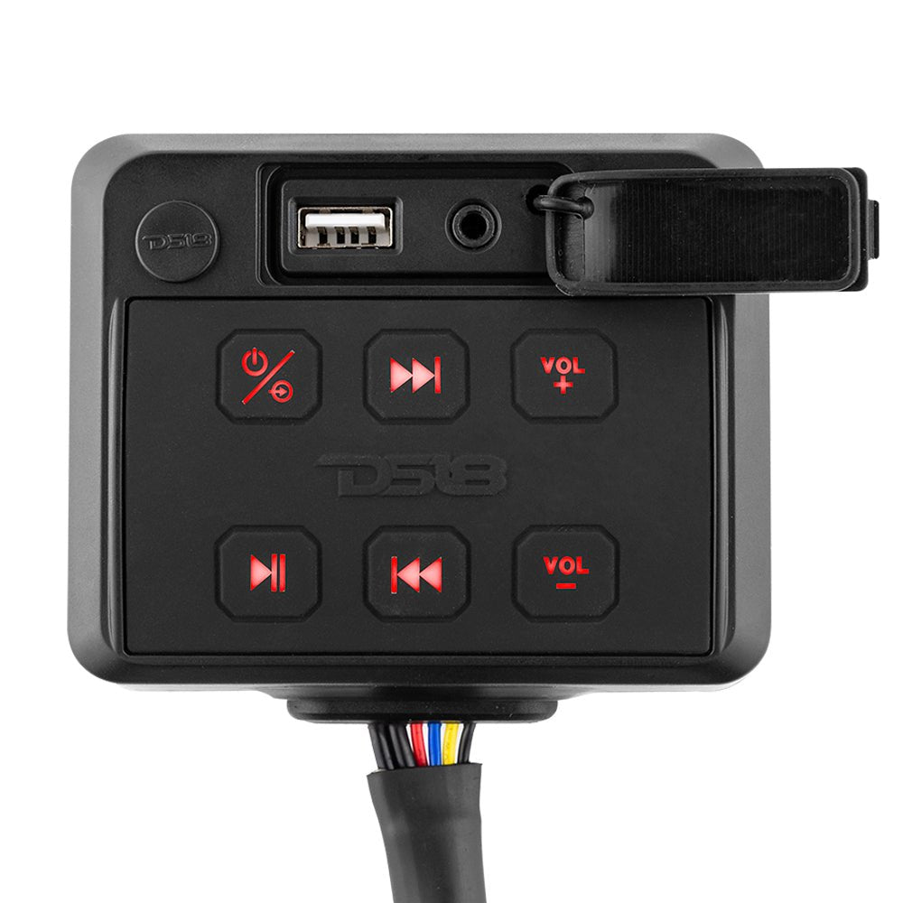 DS18 ENSBTRC-SQ Marine and Powersports Waterproof Receiver Enclosure - Thumbnail 5