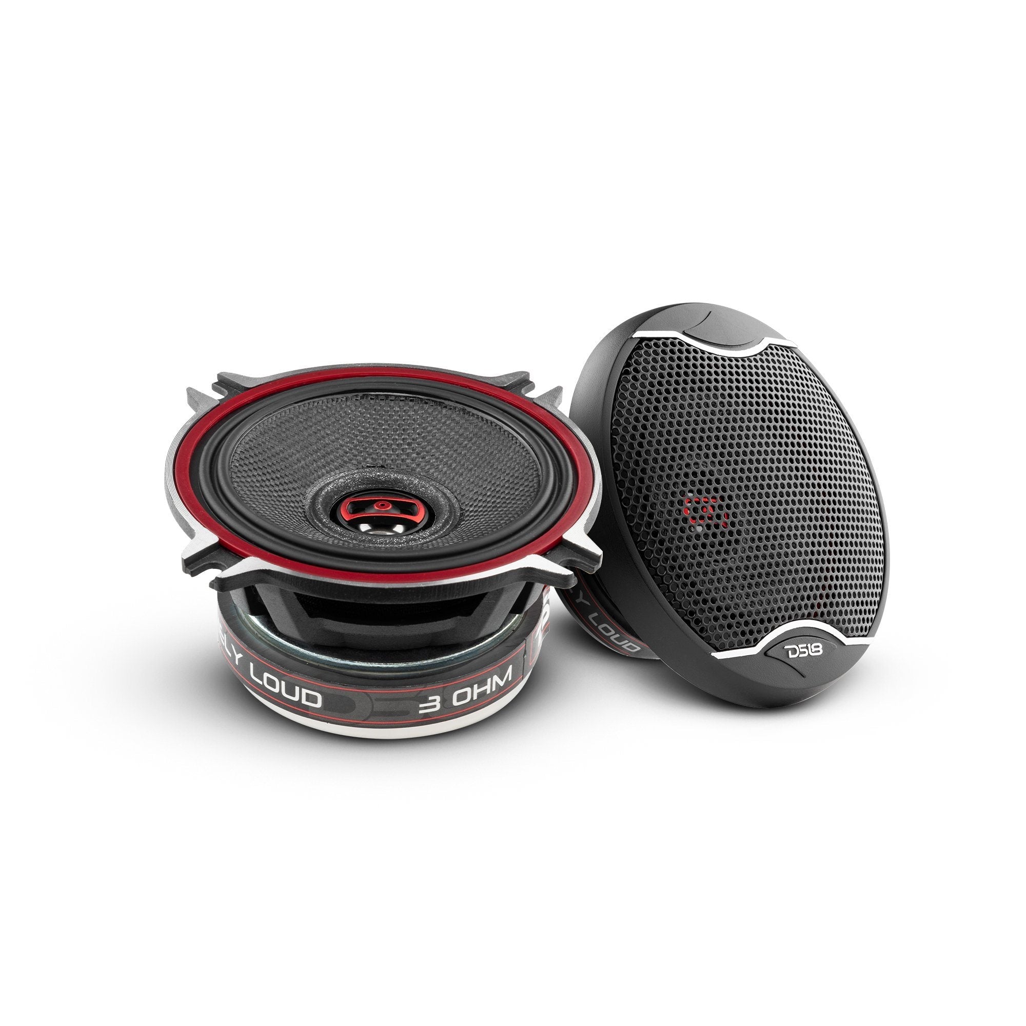 EXL 4" 2-Way Coaxial Speaker with Fiber Glass Cone | 60W RMS 3-Ohm