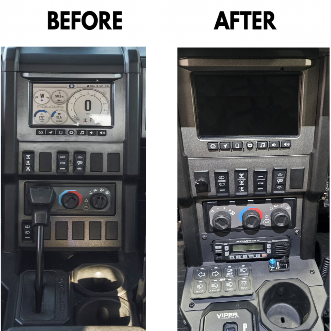 POLARIS XPEDITION PRO8 + RUGGED RADIO DASH MOUNT