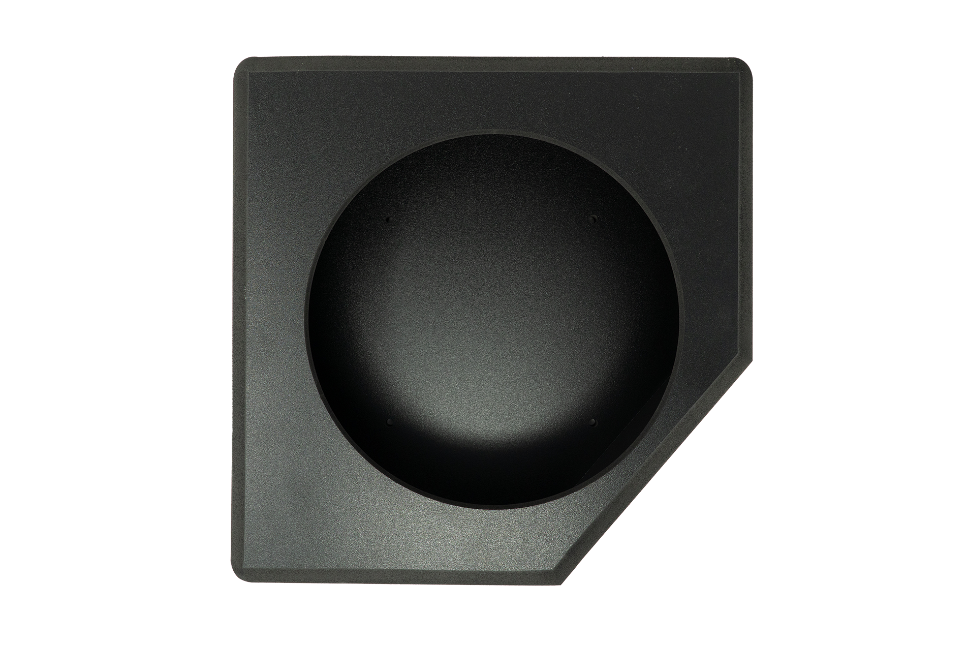 '17+ Can-Am® X3 Rear Low-Profile Passenger Side 10” Subwoofer Enclosure – Unloaded | UTVS-X3-ENC-LP-RPASS