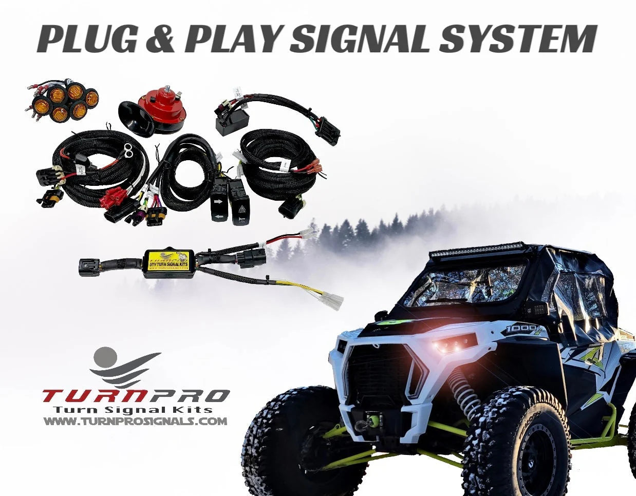 2016-23 Polaris Models RZR Plug & Play Signal System