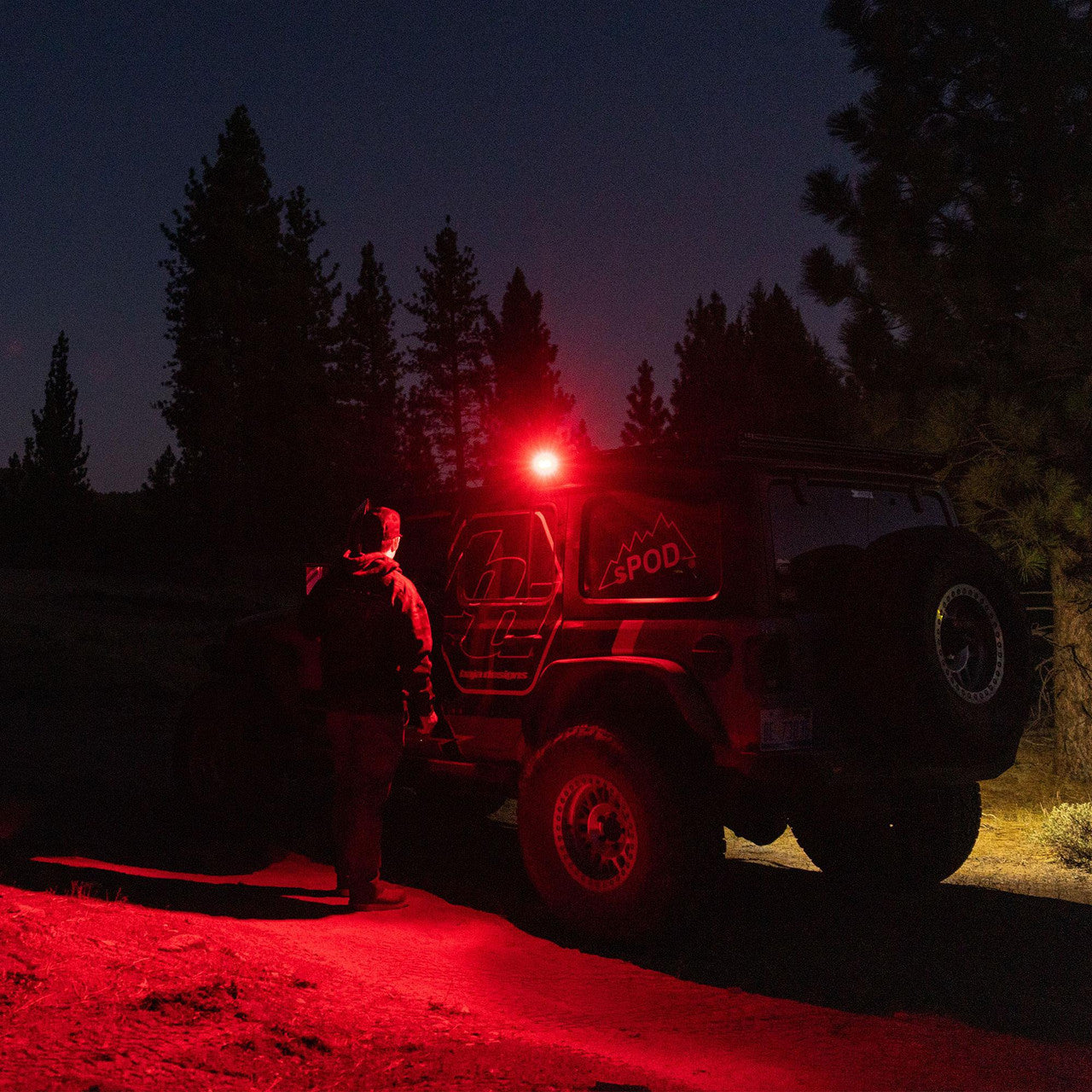 S2 Red LED Auxiliary Light Pod