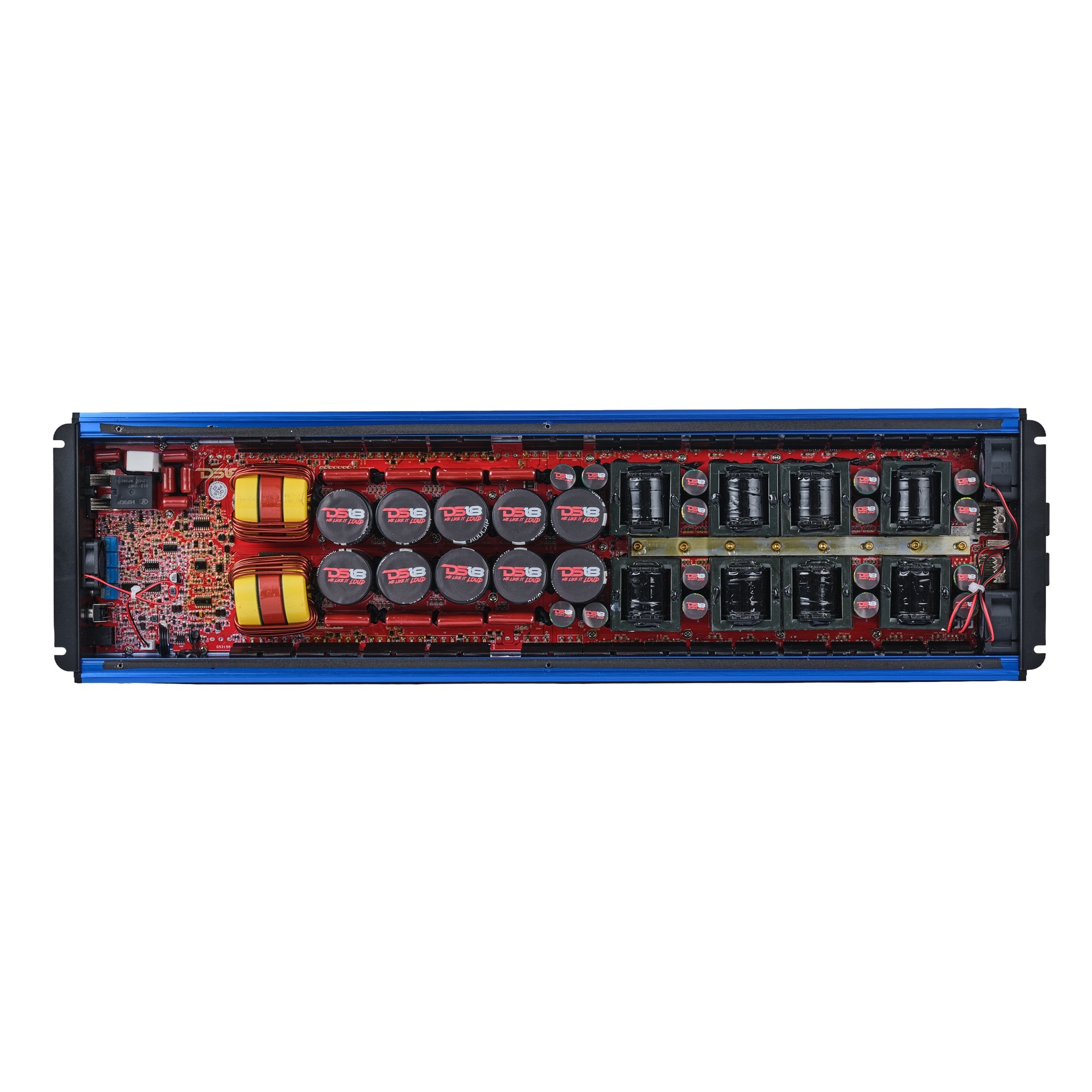 FRP Compact Full-Range Class D 1-Channel Amplifier 12,000 Watts Rms @ 1-Ohm