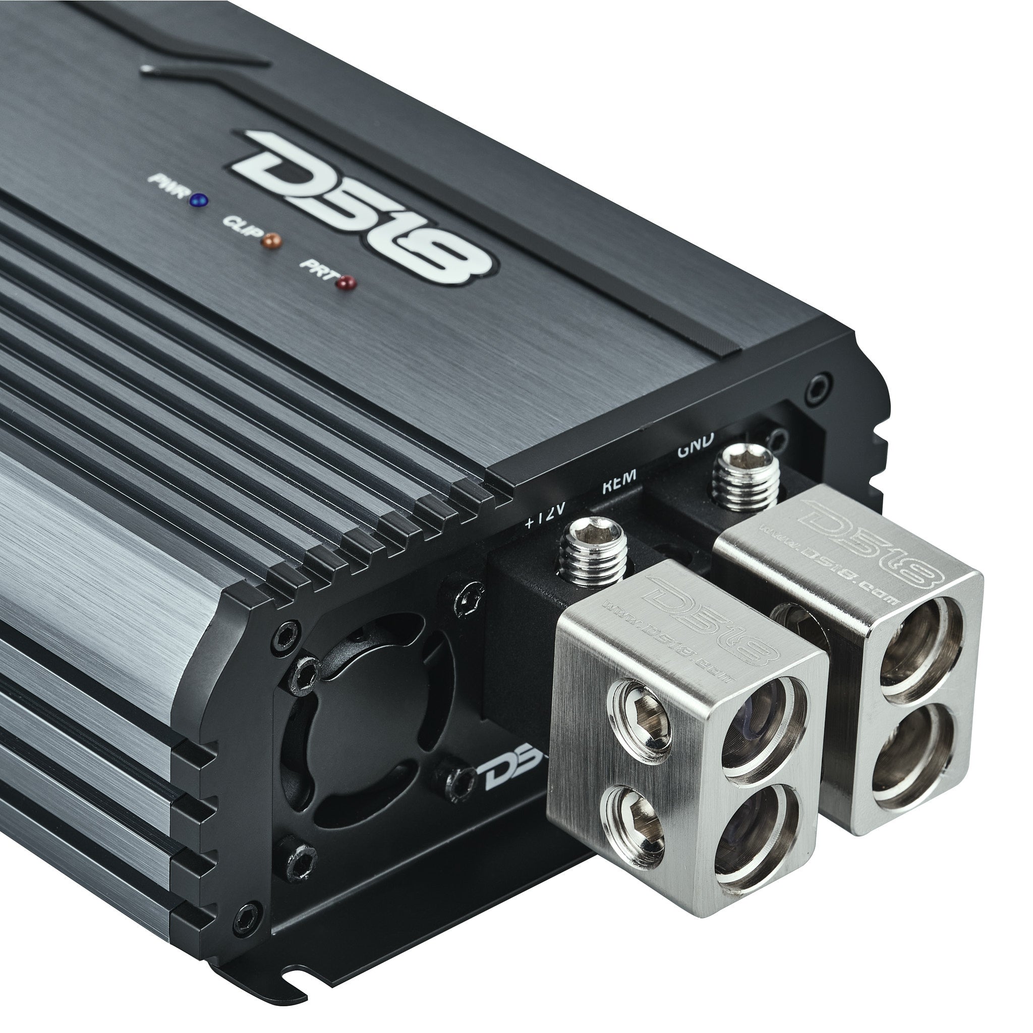 FRP Compact Full-Range Class D 1-Channel Amplifier 5,000 Watts Rms @ 1-Ohm Titanium