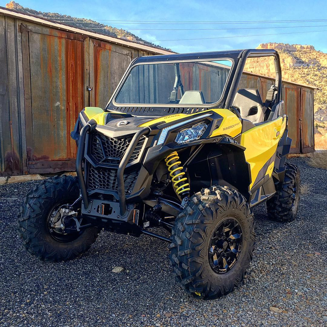 Can-Am Maverick Sport/Trail/Commander Vented Glass Windshield (Collective)