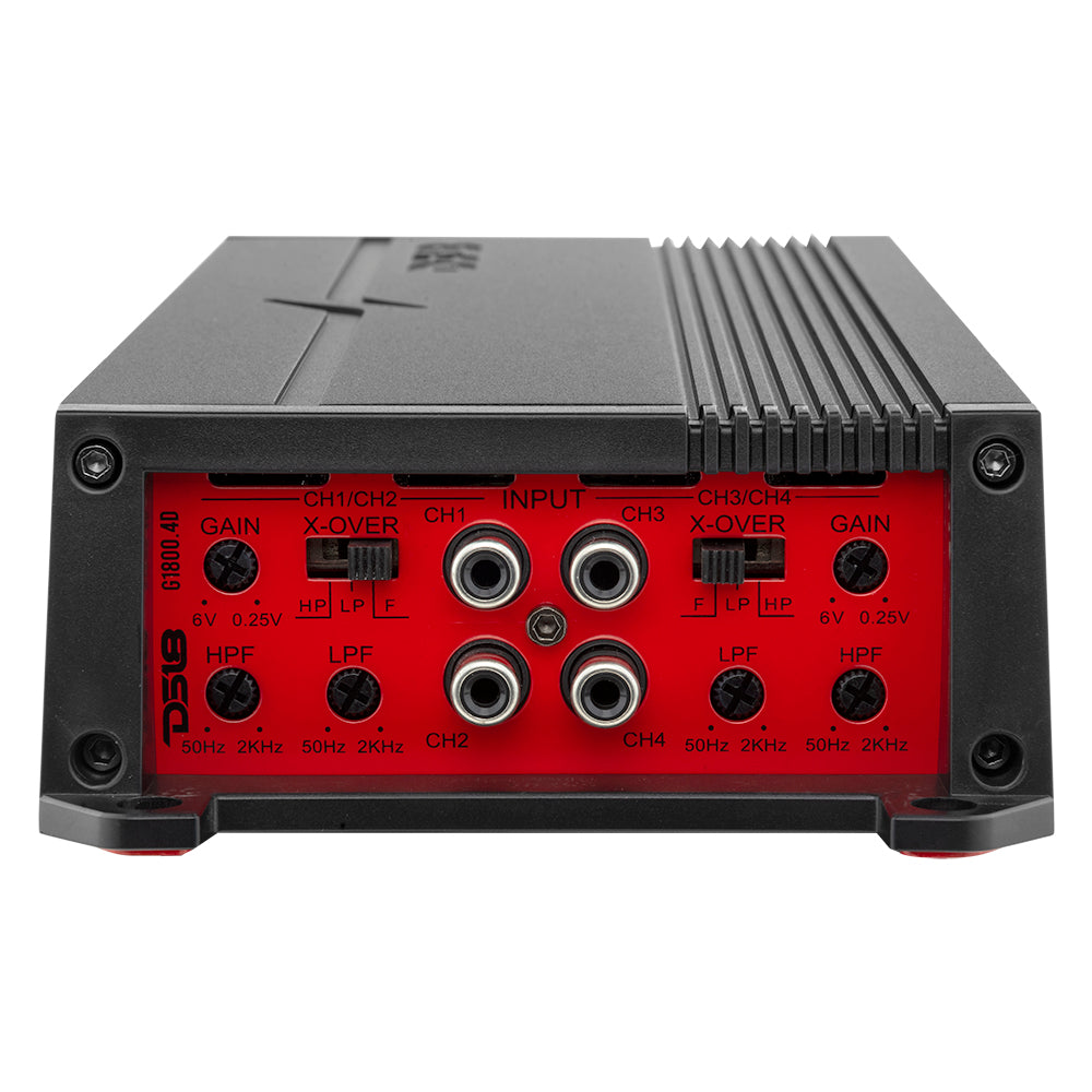 GEN-X Full-Range Class D 4-Channel Amplifier | 4 x 150W RMS @ 4-Ohm