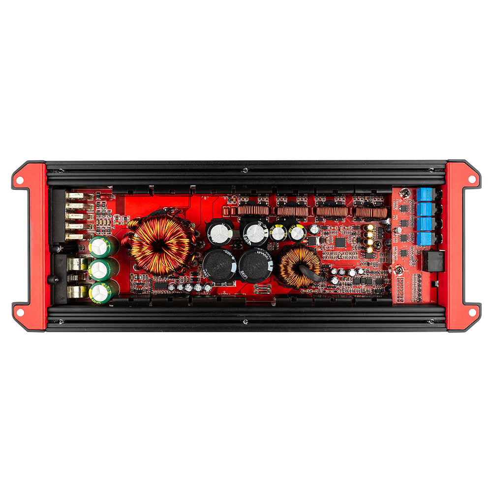 GEN-X 5-Channel Class D Amplifier | 4 x 130W RMS @ 4-Ohm + 1  x 900W RMS @ 1-Ohm