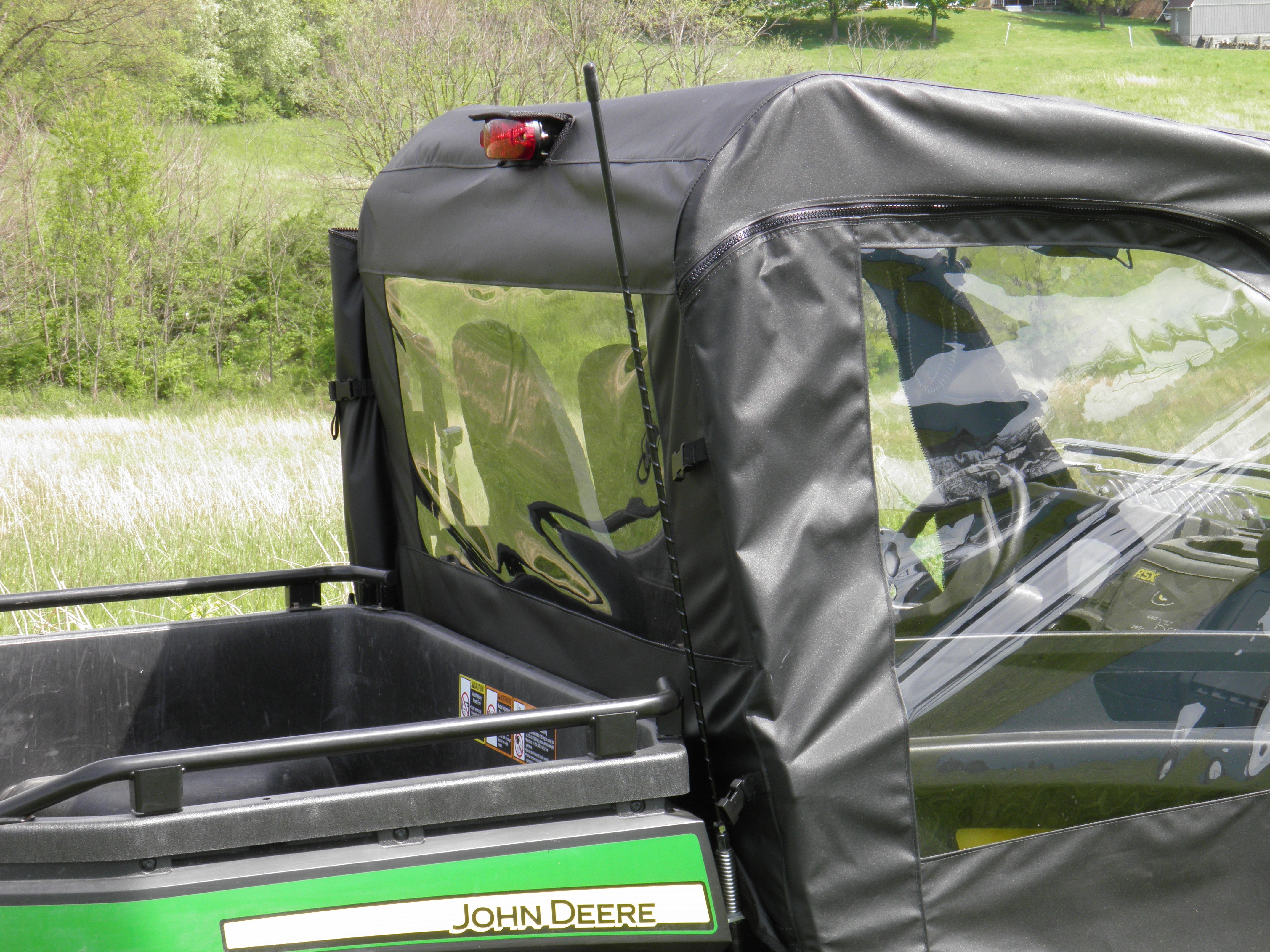 John Deere Gator 850i/860i - Full Cab Enclosure for Hard Windshield w/Lower Door Insert Option (Half Doors)