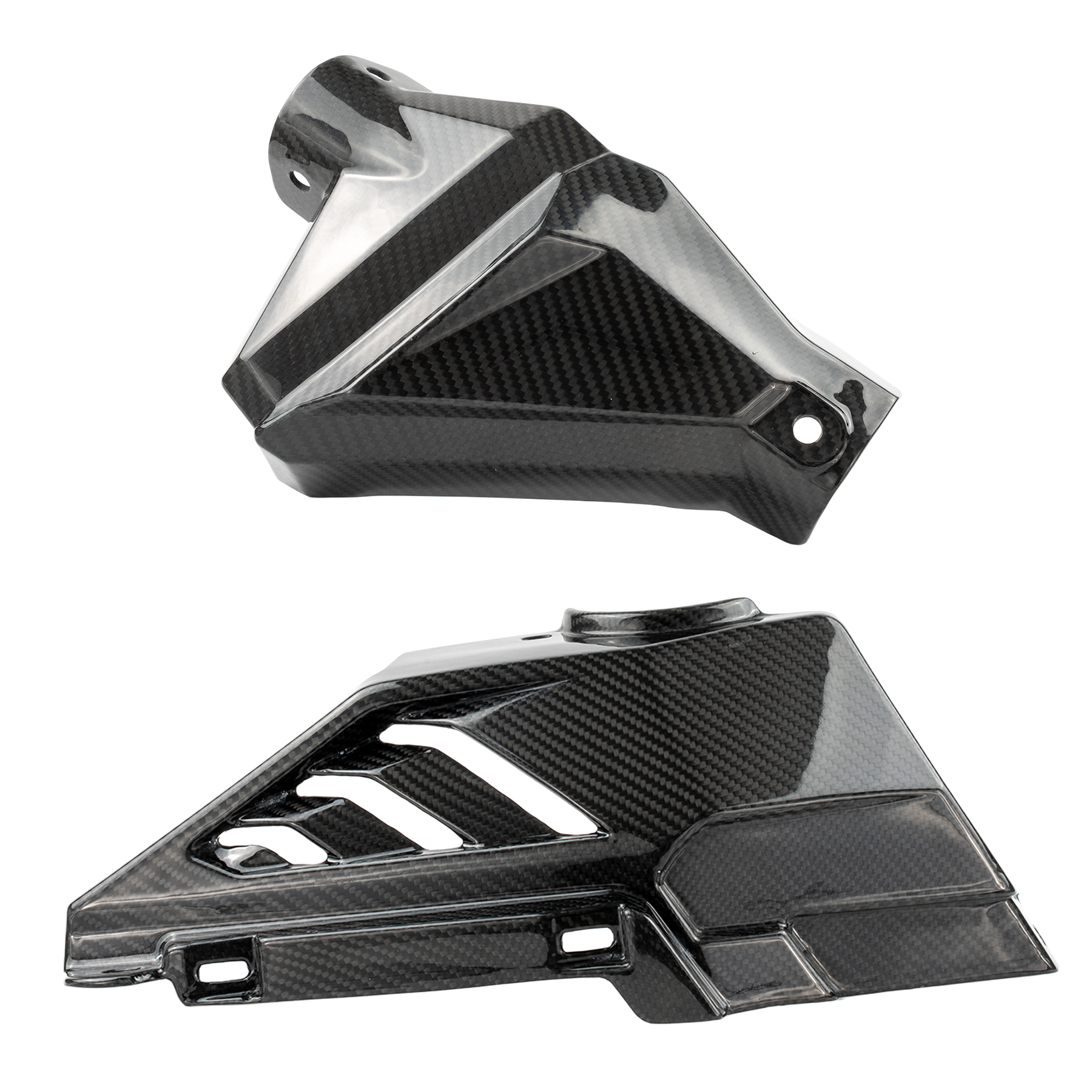 RPM Kawasaki H2 Carbon Fiber 4 Piece Pillar Covers Kit