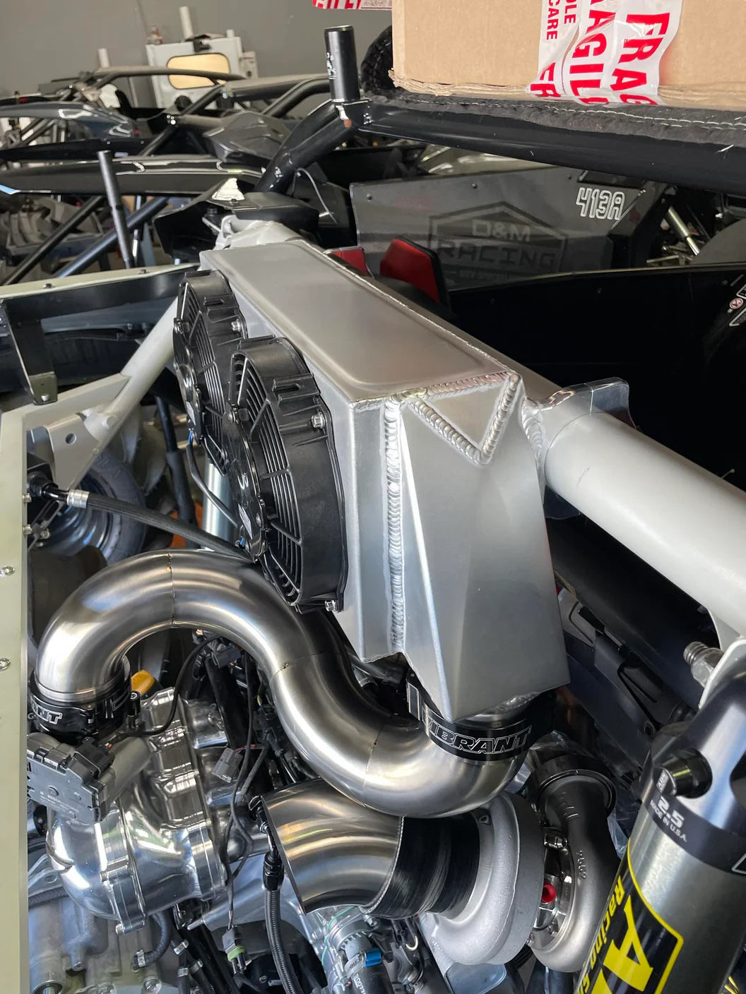 D&M Racing “Ultra” High Flow Canam X3 Intercooler