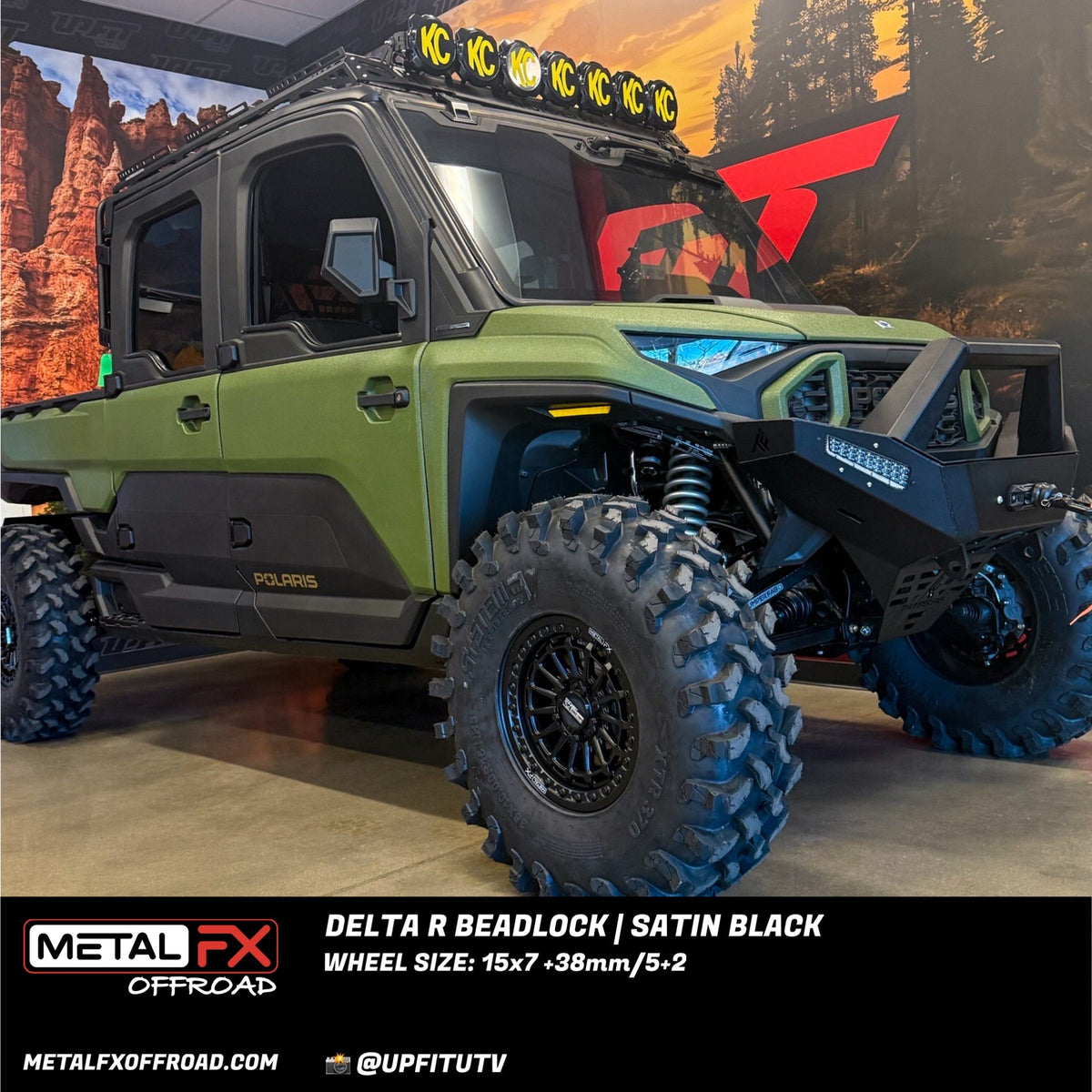Delta R Beadlock | Satin Black