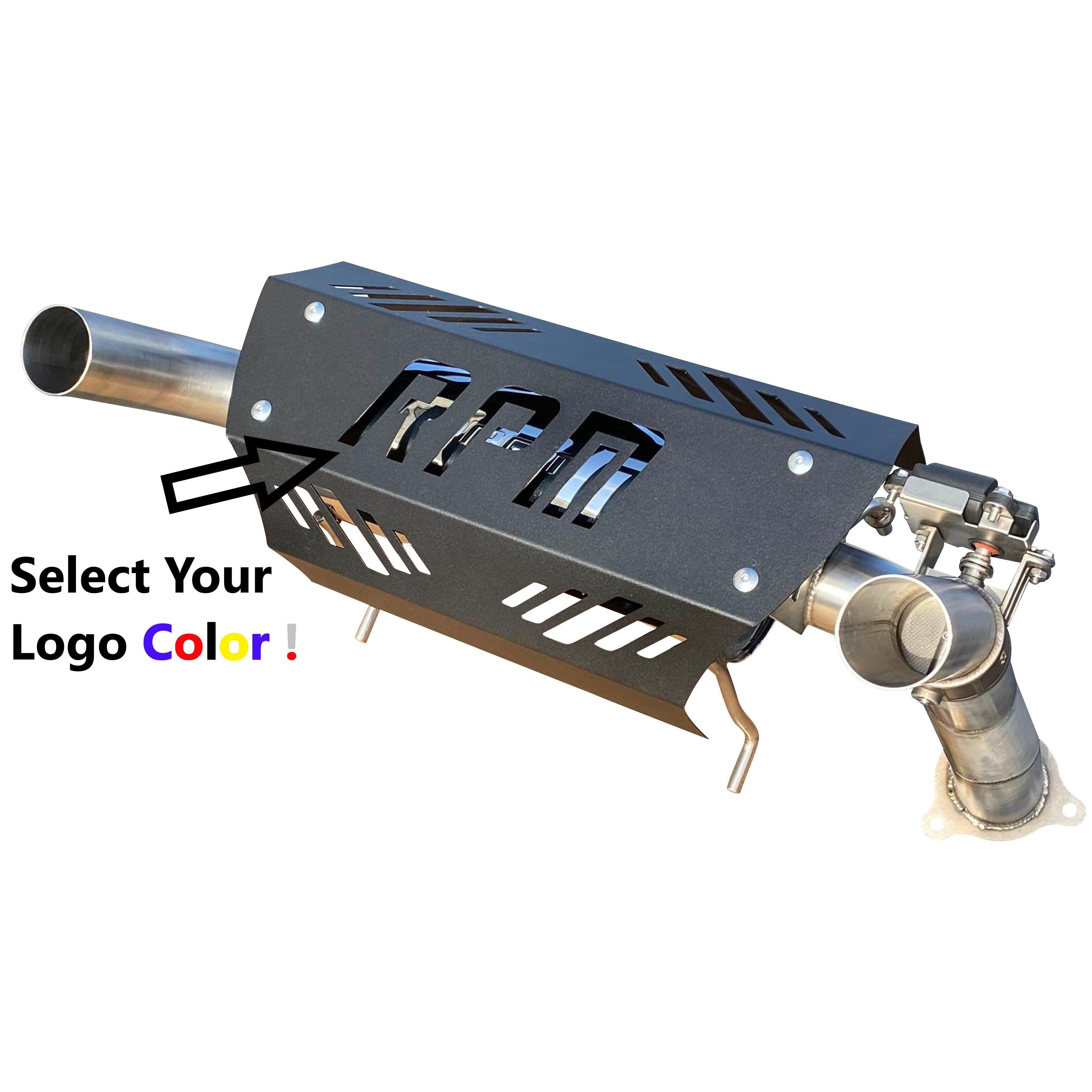 RPM SxS RZR XPT E-Valve Muffler - Dual Tip Captains Choice Exhaust- 2016-2024 XPT XP Turbo S - RPM SXS