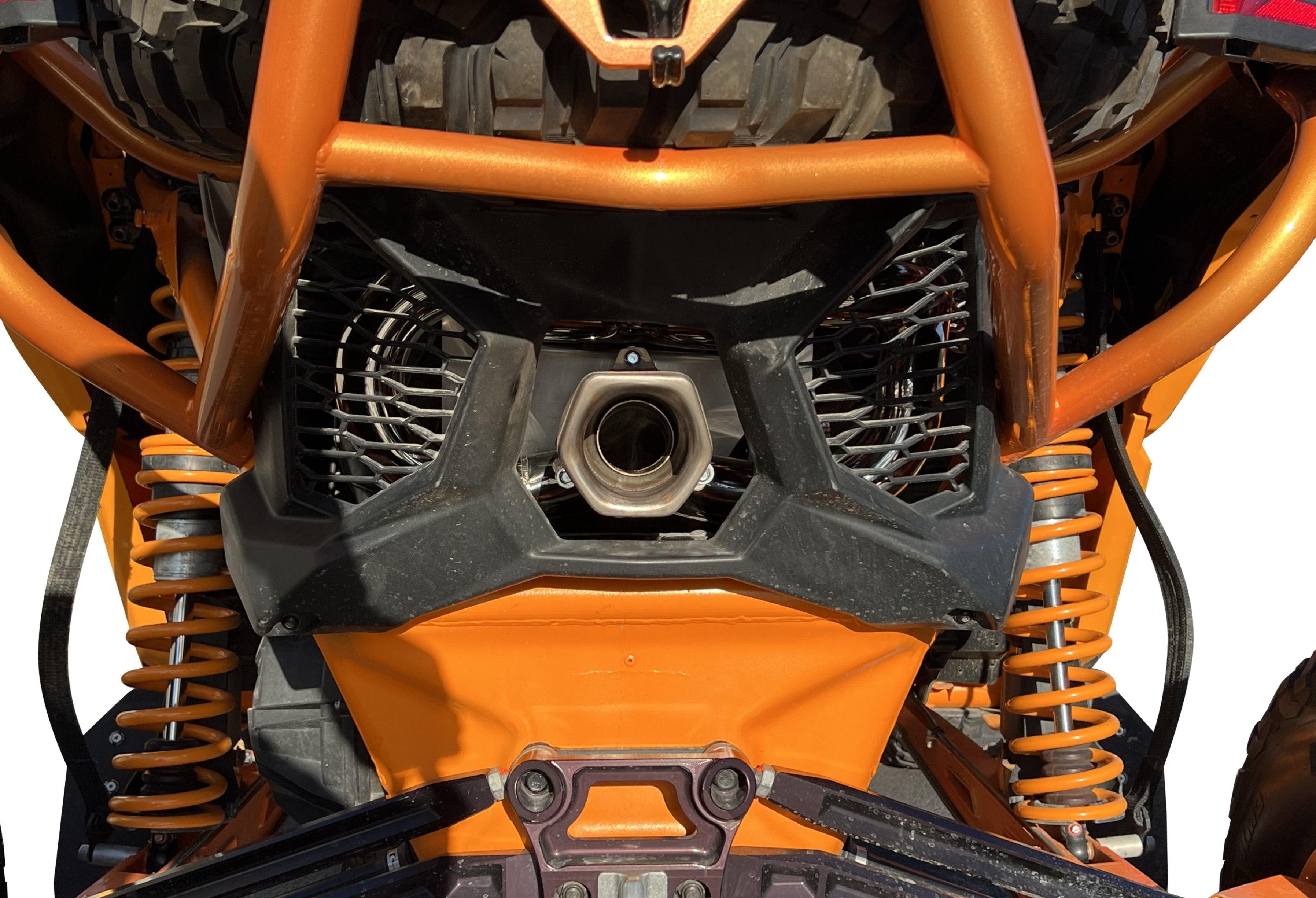 RPM SxS X3 E-VALVE Slip On Exhaust Sport Muffler Can Am Maverick X3 Turbo R & RR 2017-2024 - RPM SXS