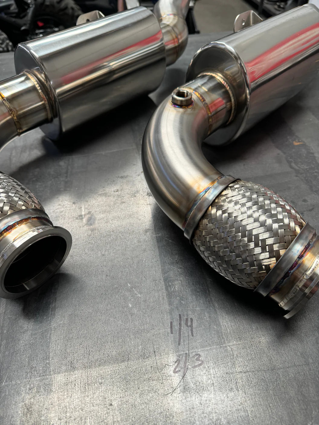 D&M “Side Kick” Exhaust system CANAM X3