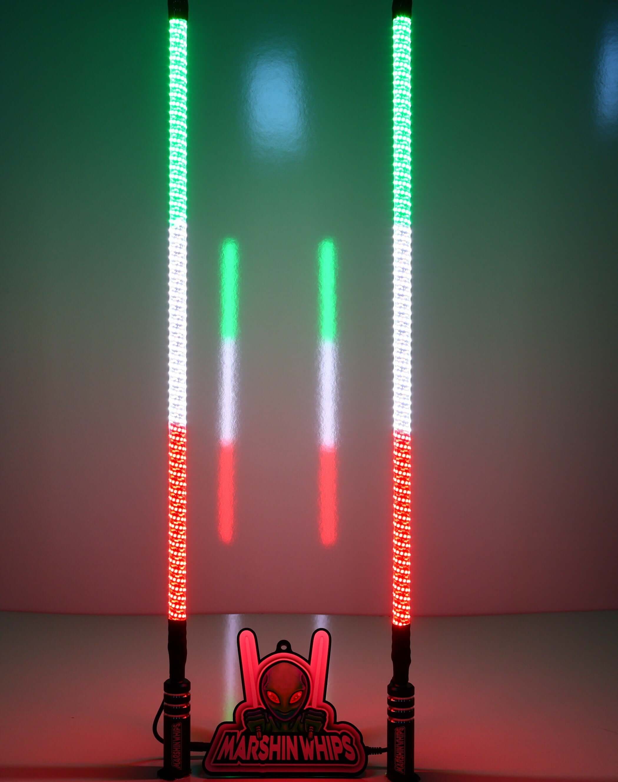 V2  Black Out - Set of Whips
