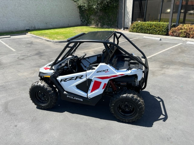 Polaris RZR 200 Fastback Cage with attached rear bumper