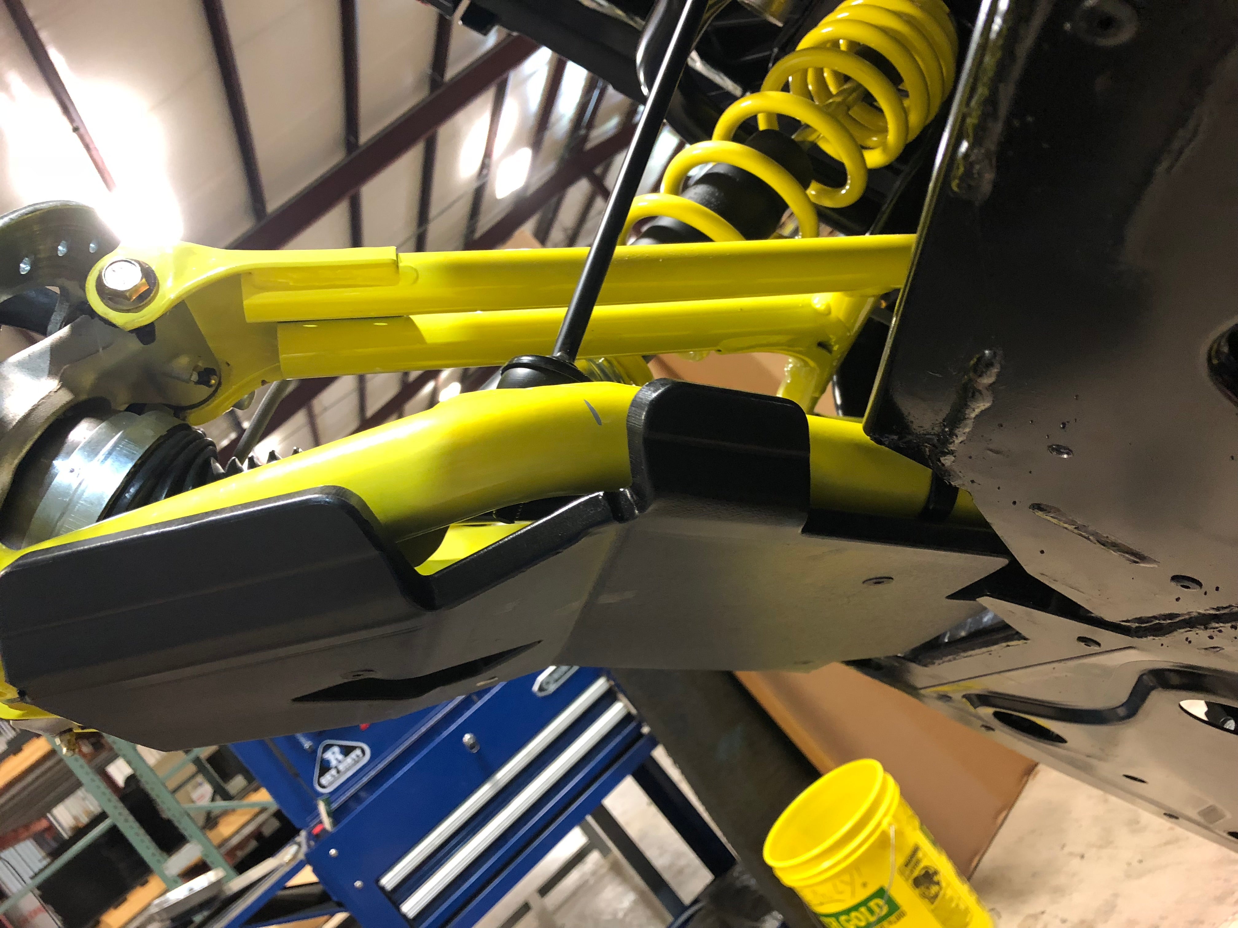 Trail Armor 2018 - 2021 Can Am Defender and Can Am Defender Max iMpact A-Arm Guards for FACTORY ARCHED A-ARMS