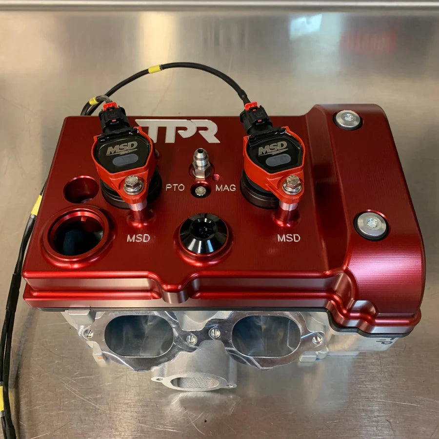 TPR010 - RED BILLET VALVE COVER - RZR