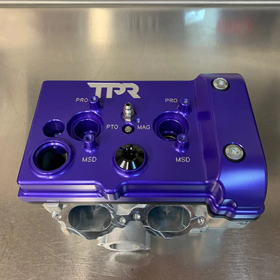 TPR010 - PURPLE BILLET VALVE COVER - RZR
