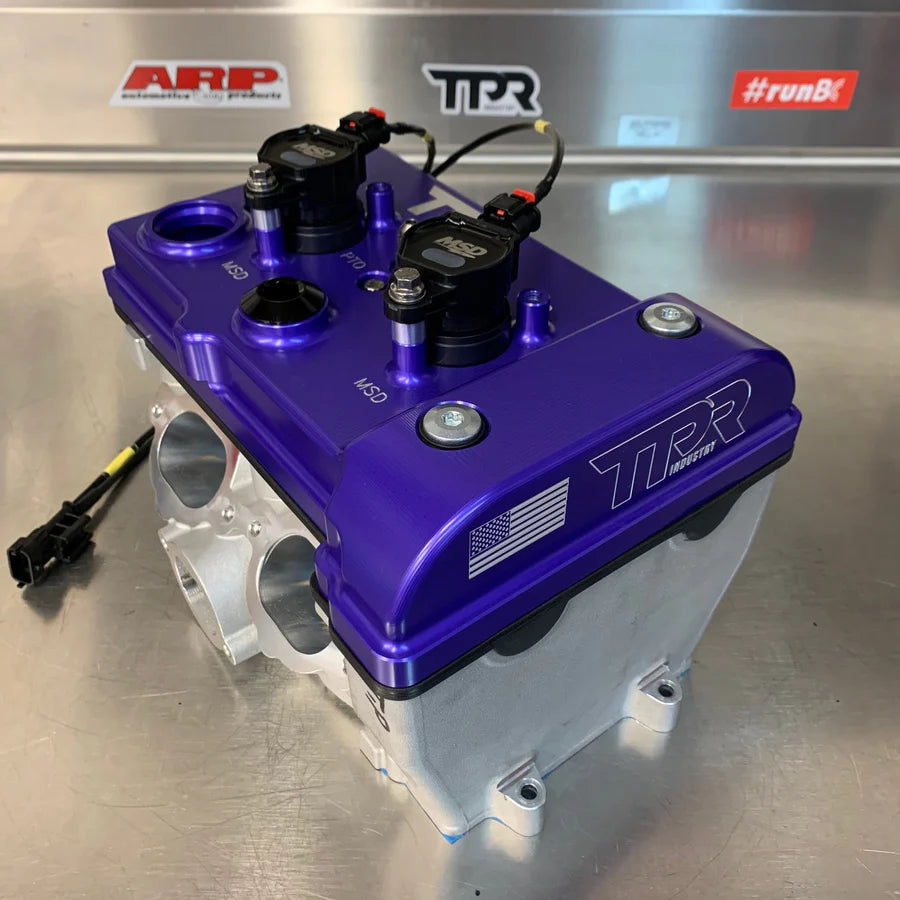 TPR010 - PURPLE BILLET VALVE COVER - RZR