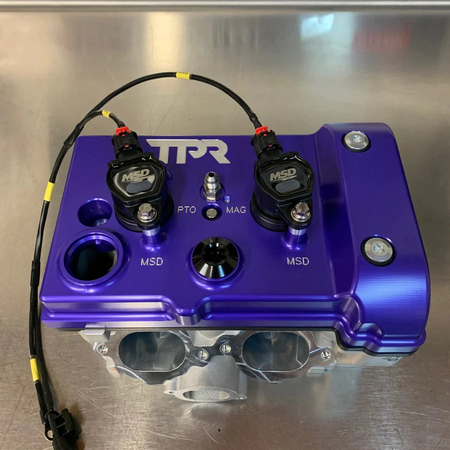 TPR010 - PURPLE BILLET VALVE COVER - RZR