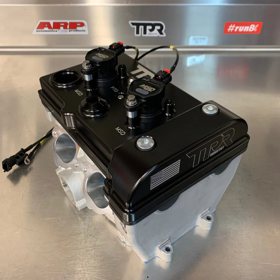 TPR010 - BLACK BILLET VALVE COVER - RZR