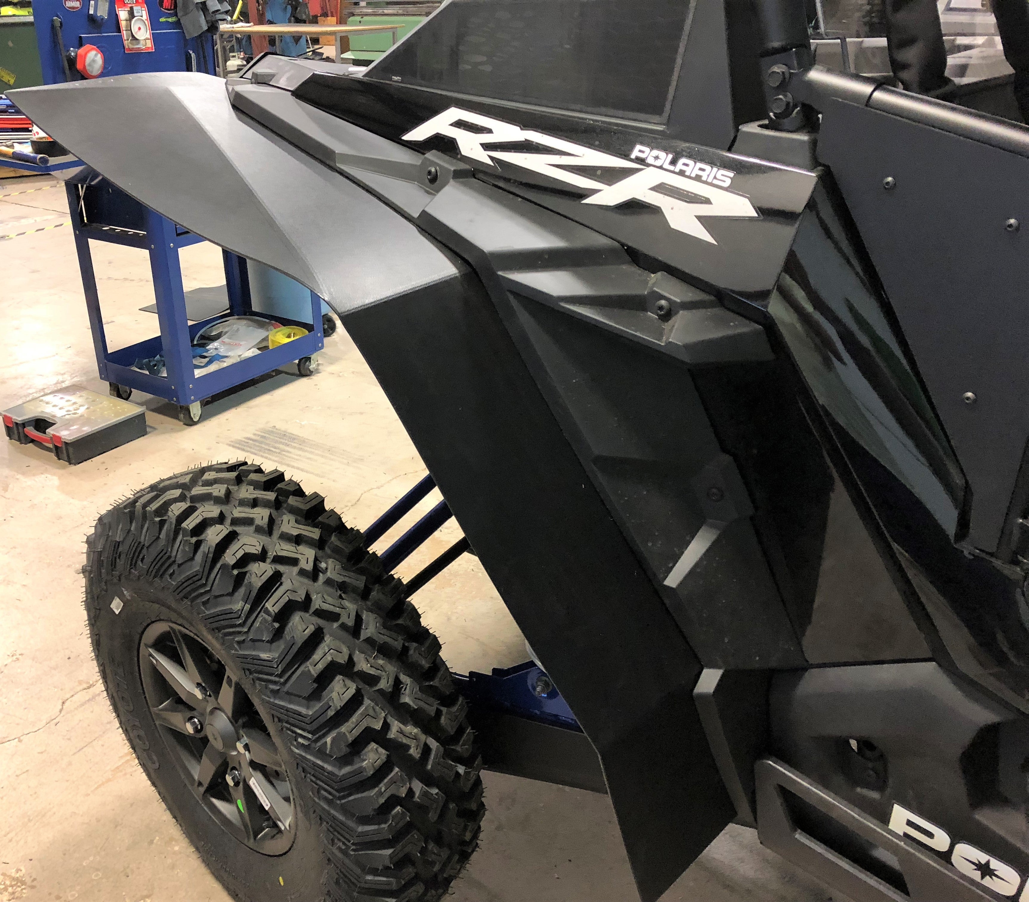 Trail Armor 2019 - 2023 RZR XP 1000, RZR 4 XP 1000, 2019 - 2021 RZR XP Turbo, RZR XP 4 Turbo, RZR XP 4 Turbo S, 2018 - 2021 RZR XP Turbo S Mud Flap Fender Extensions XL