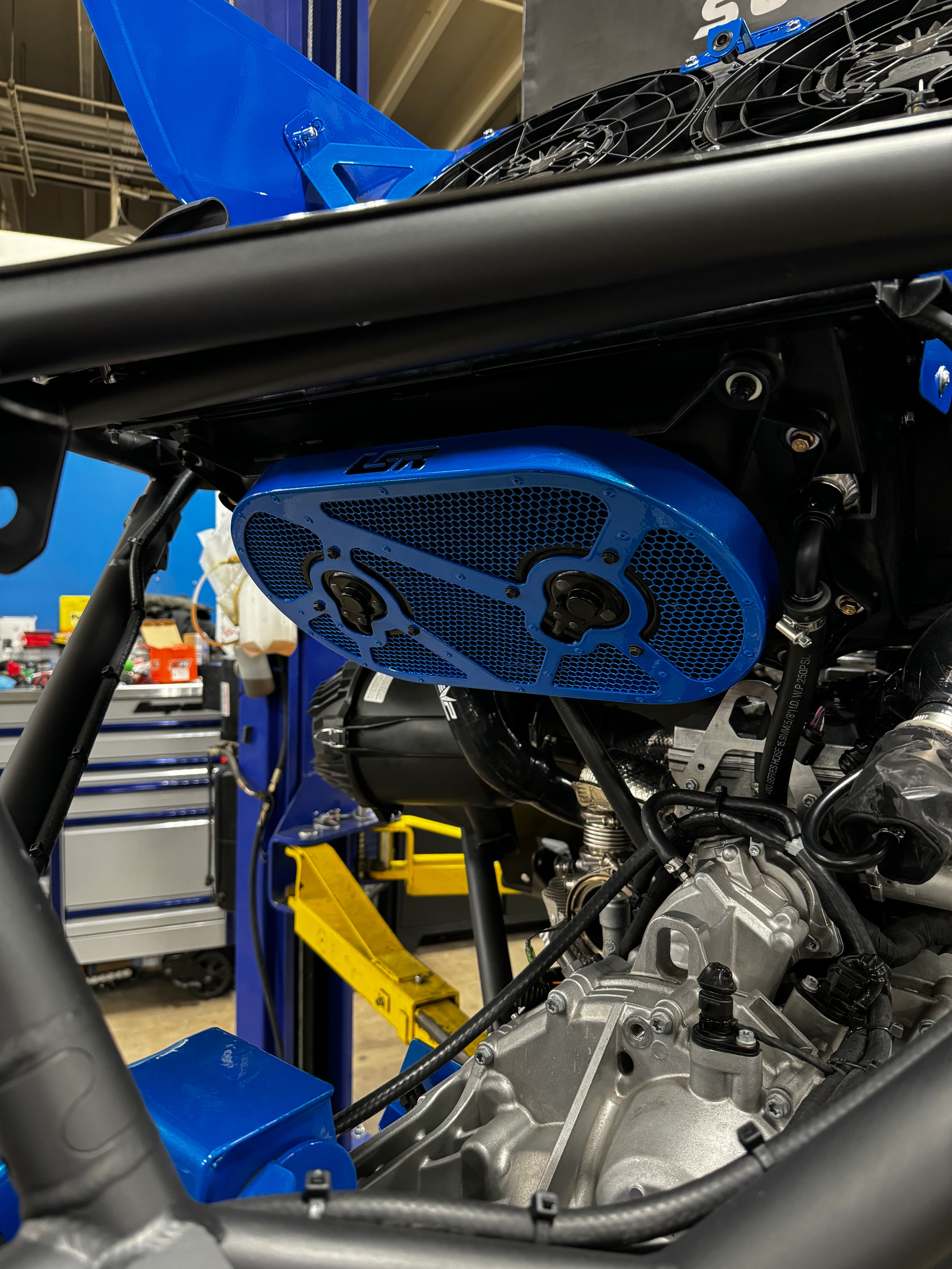 Can-Am Maverick R Transmision Fans Cover