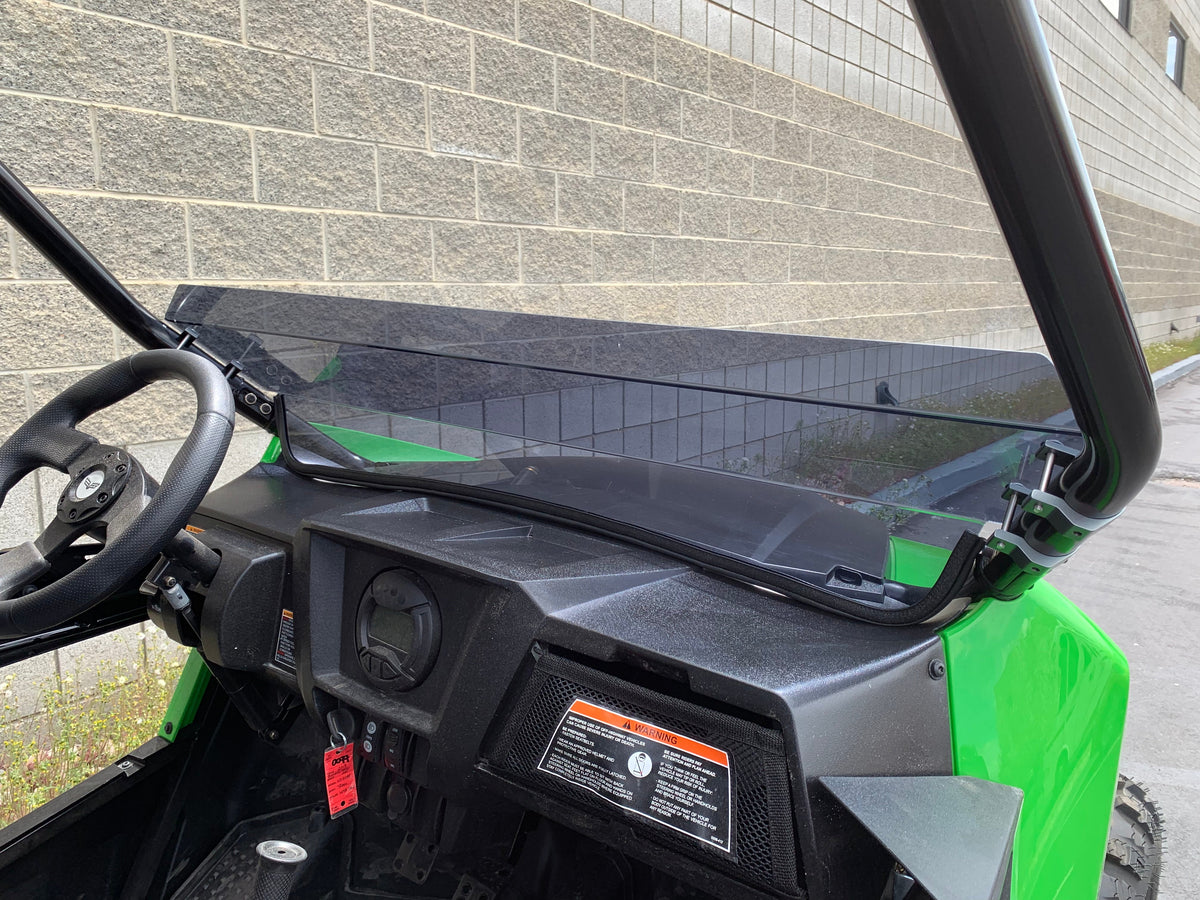 Wildcat Trail/Sport 700 Half Windshield with Billet Mounts