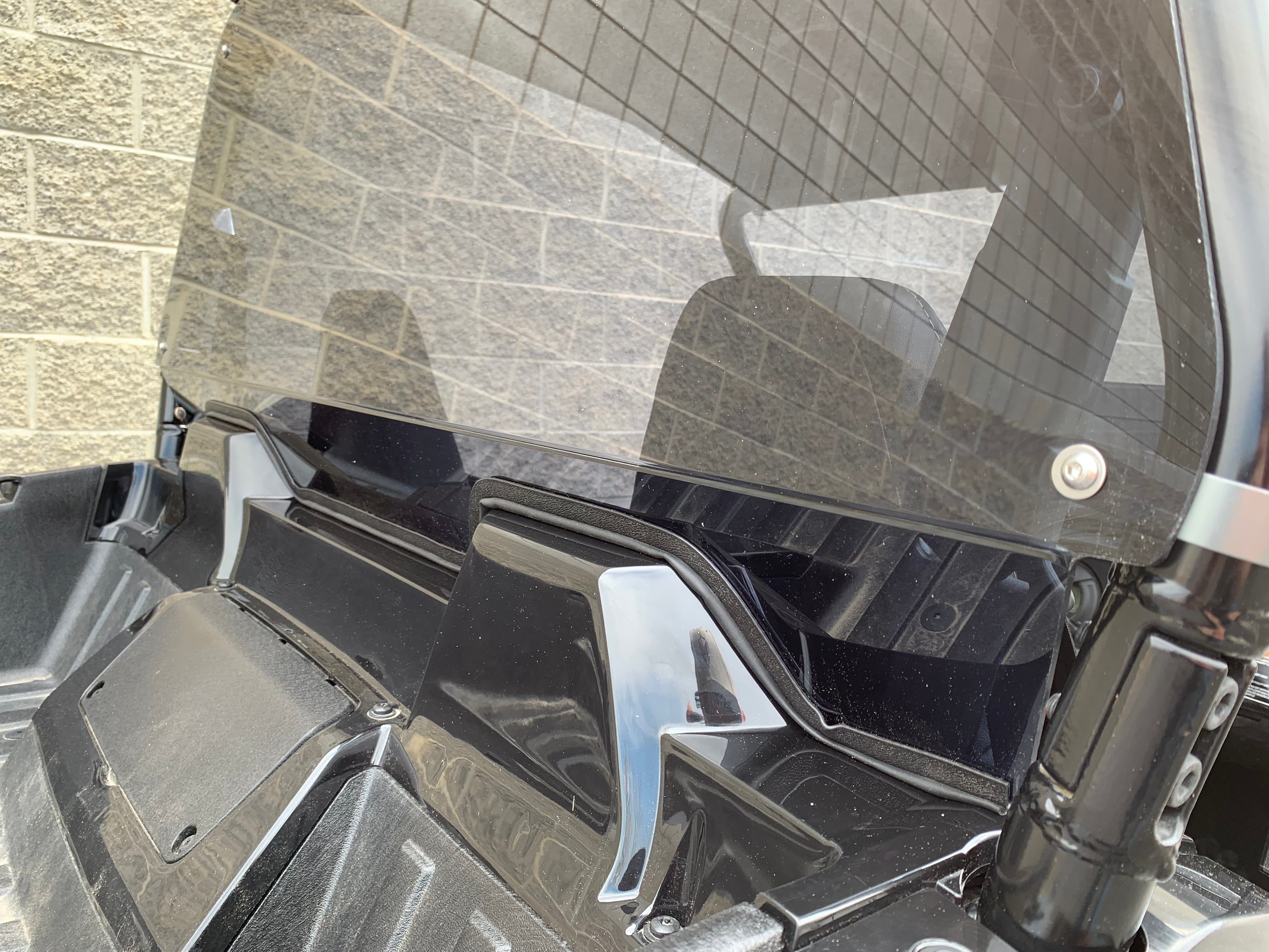 Wildcat Trail/Sport 700 Rear Windshield with Billet Mounts
