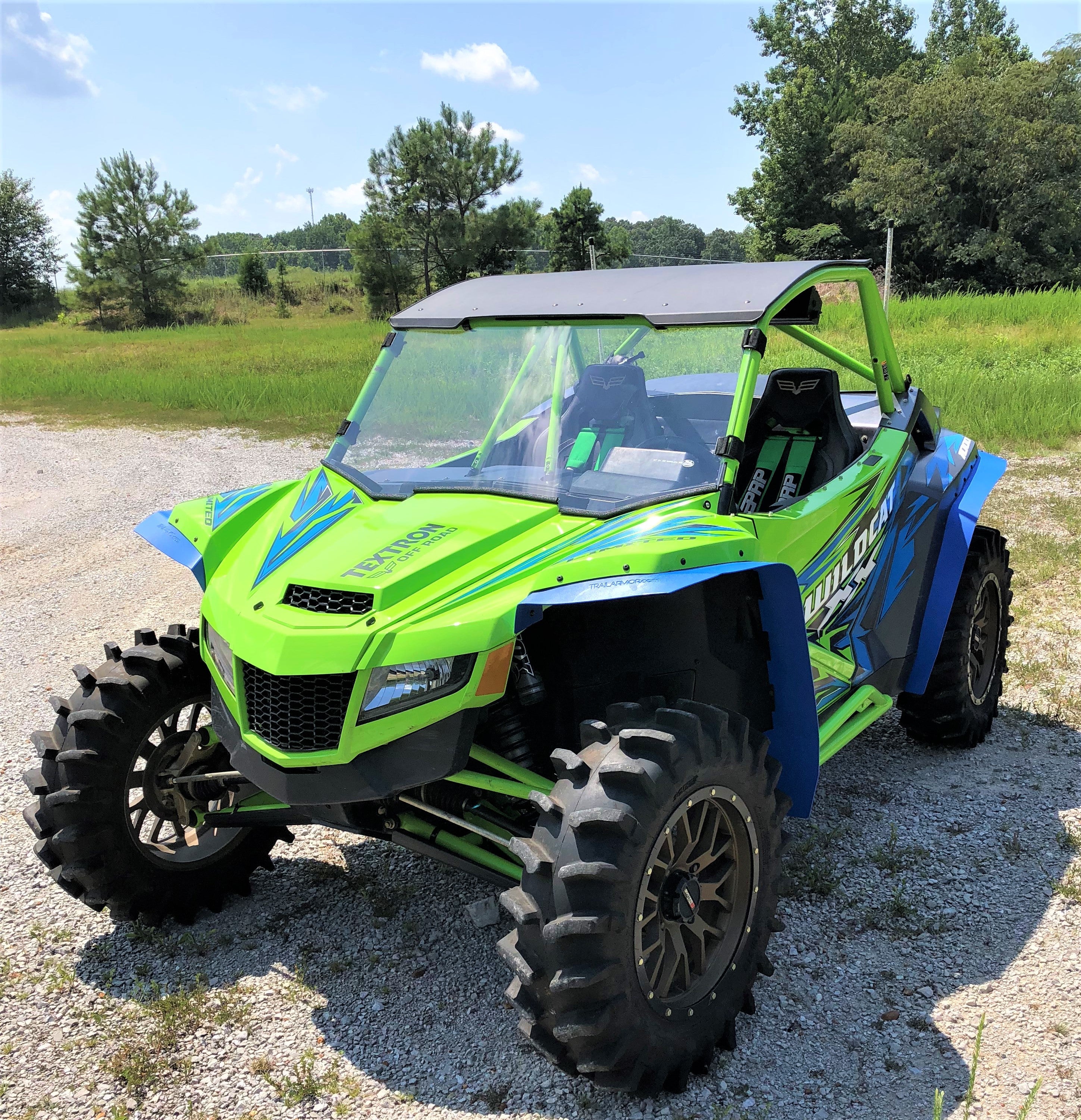 Trail Armor Textron Wildcat XX and Tracker XTR 1000 Mud Flap Fender Extensions  2018 - 2021