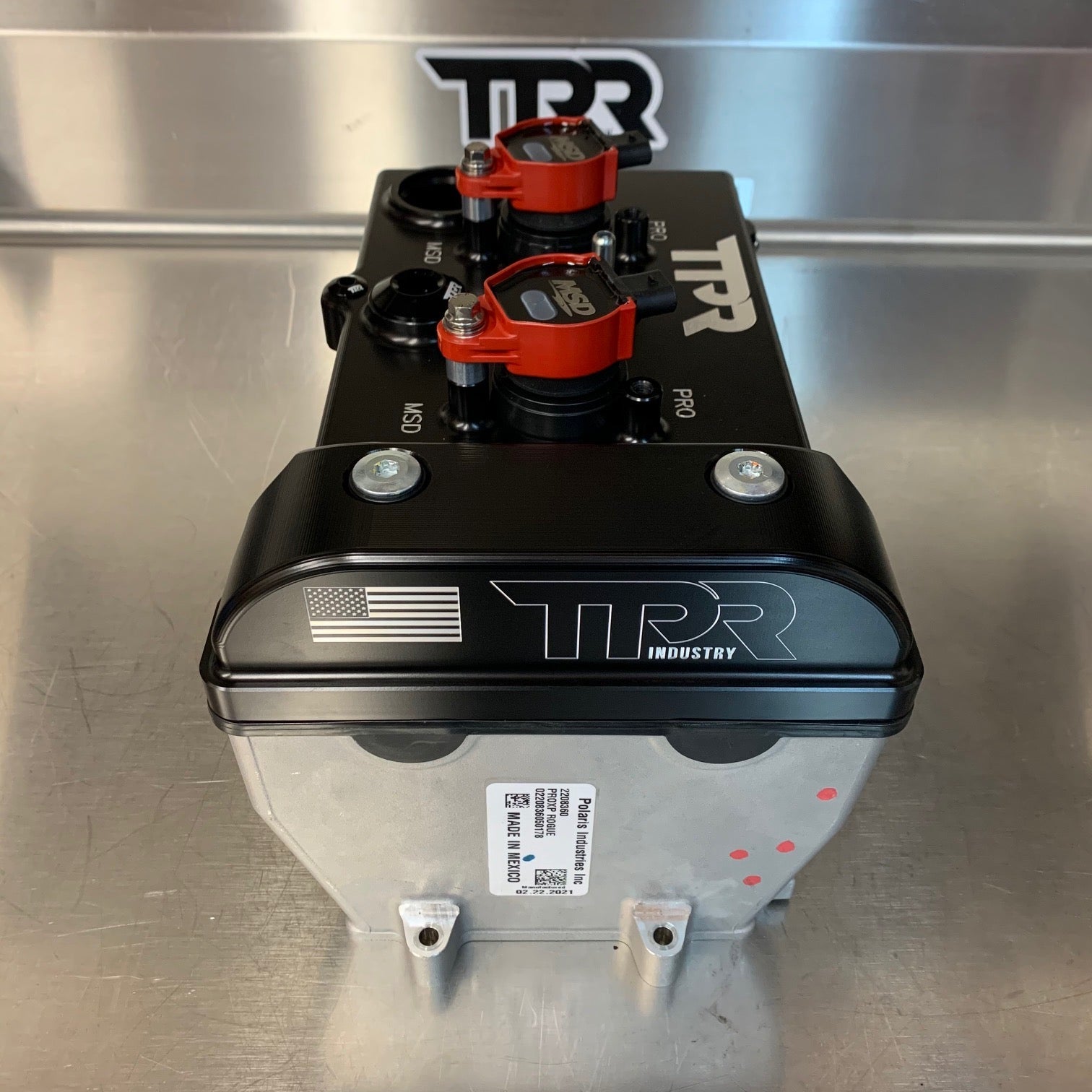 TPR016 - BLACK Billet Valve Cover - Turbo R / Pro XP