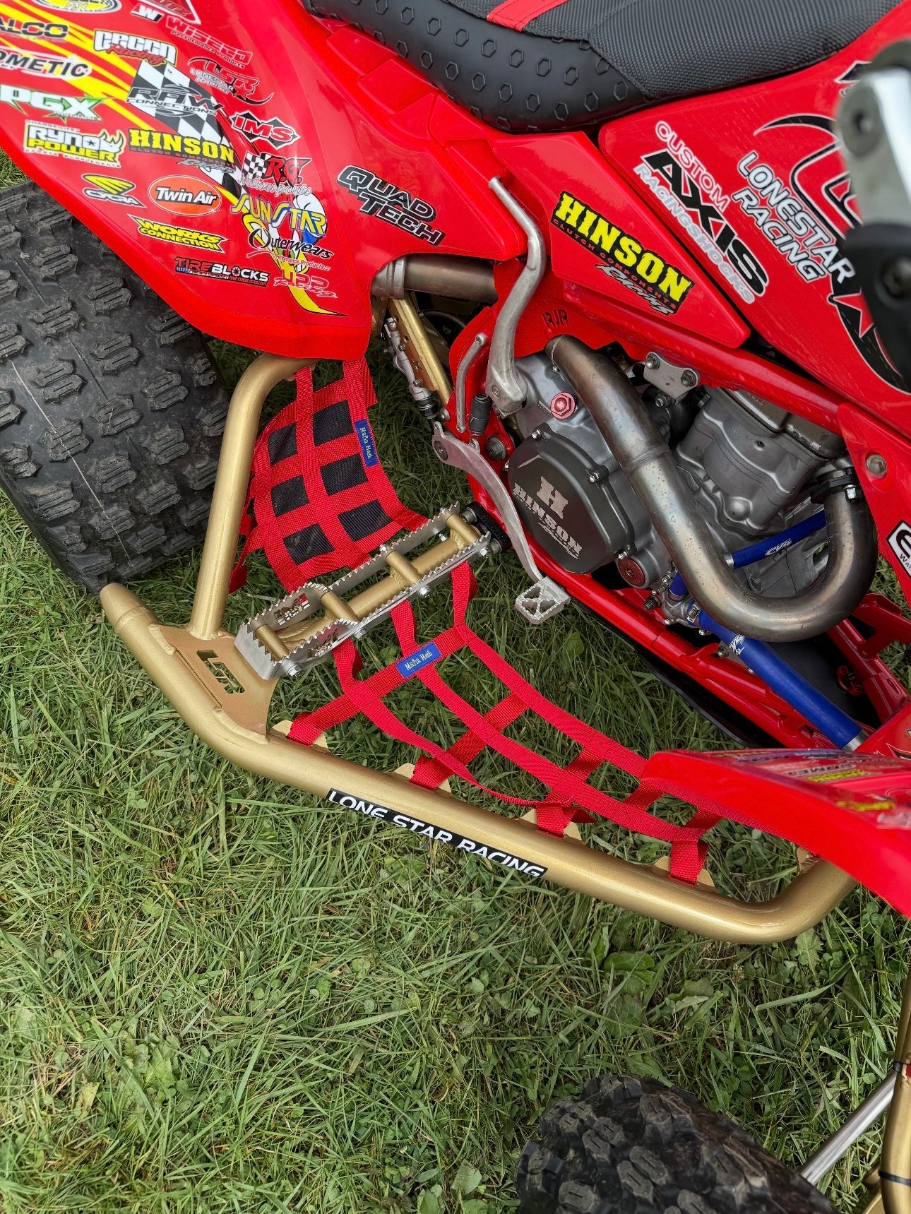 Honda TRX450R DC-PRO GEN III Nerf Bars W/Built in Heel Guards