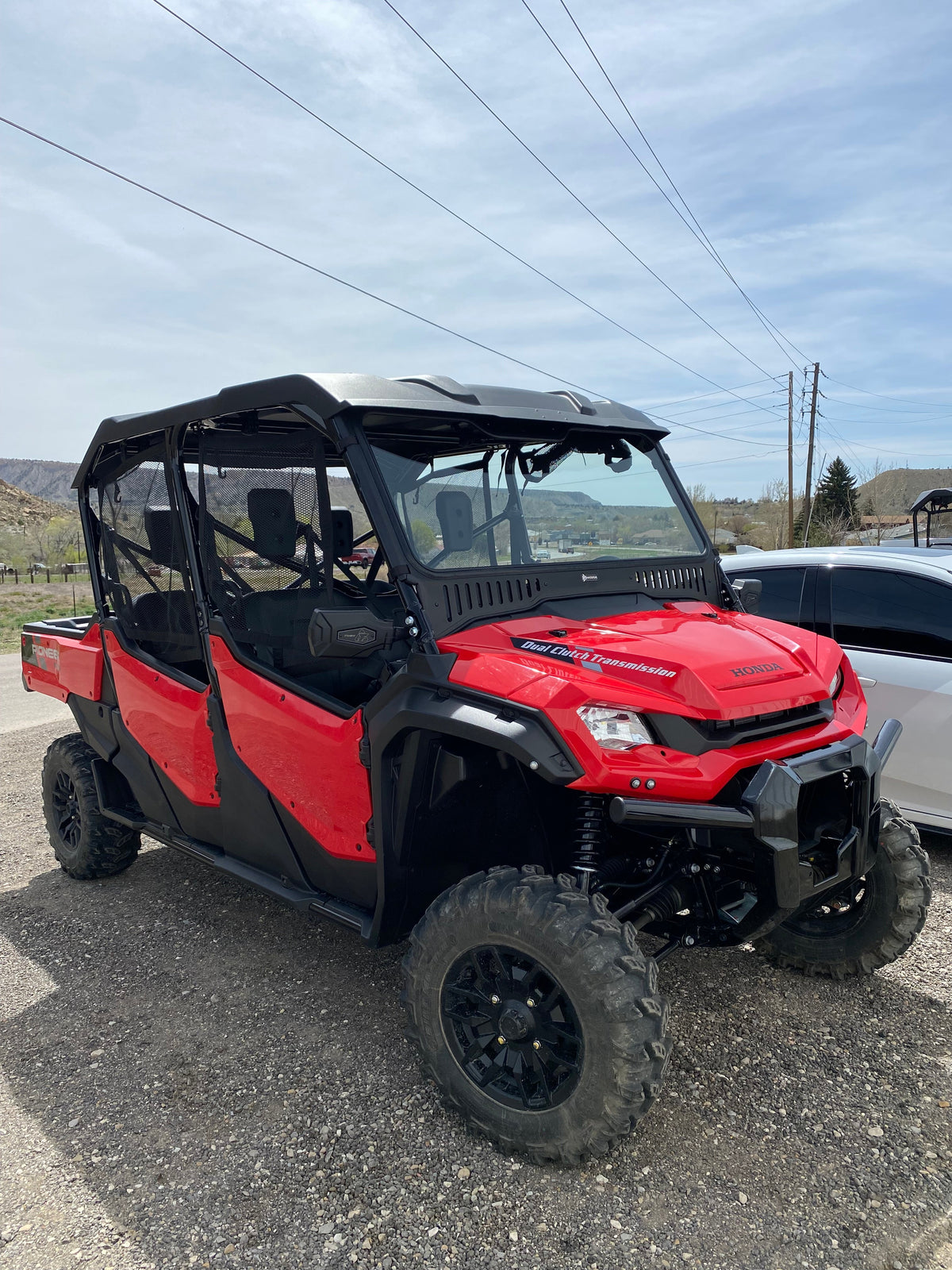Honda Pioneer 1000 (2016-2025) Vented Glass Windshield