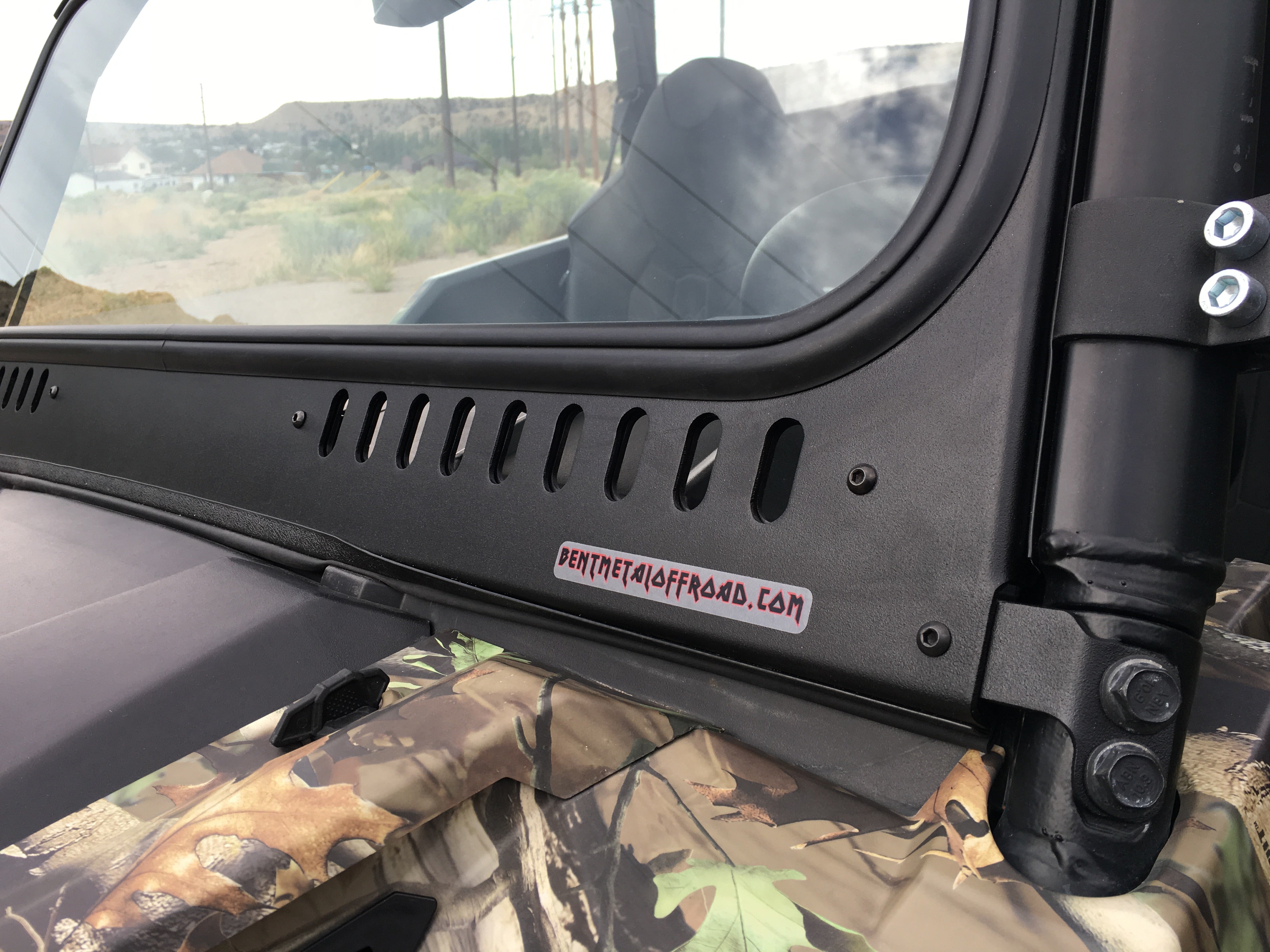 Polaris General 1.0 Vented Glass Windshield