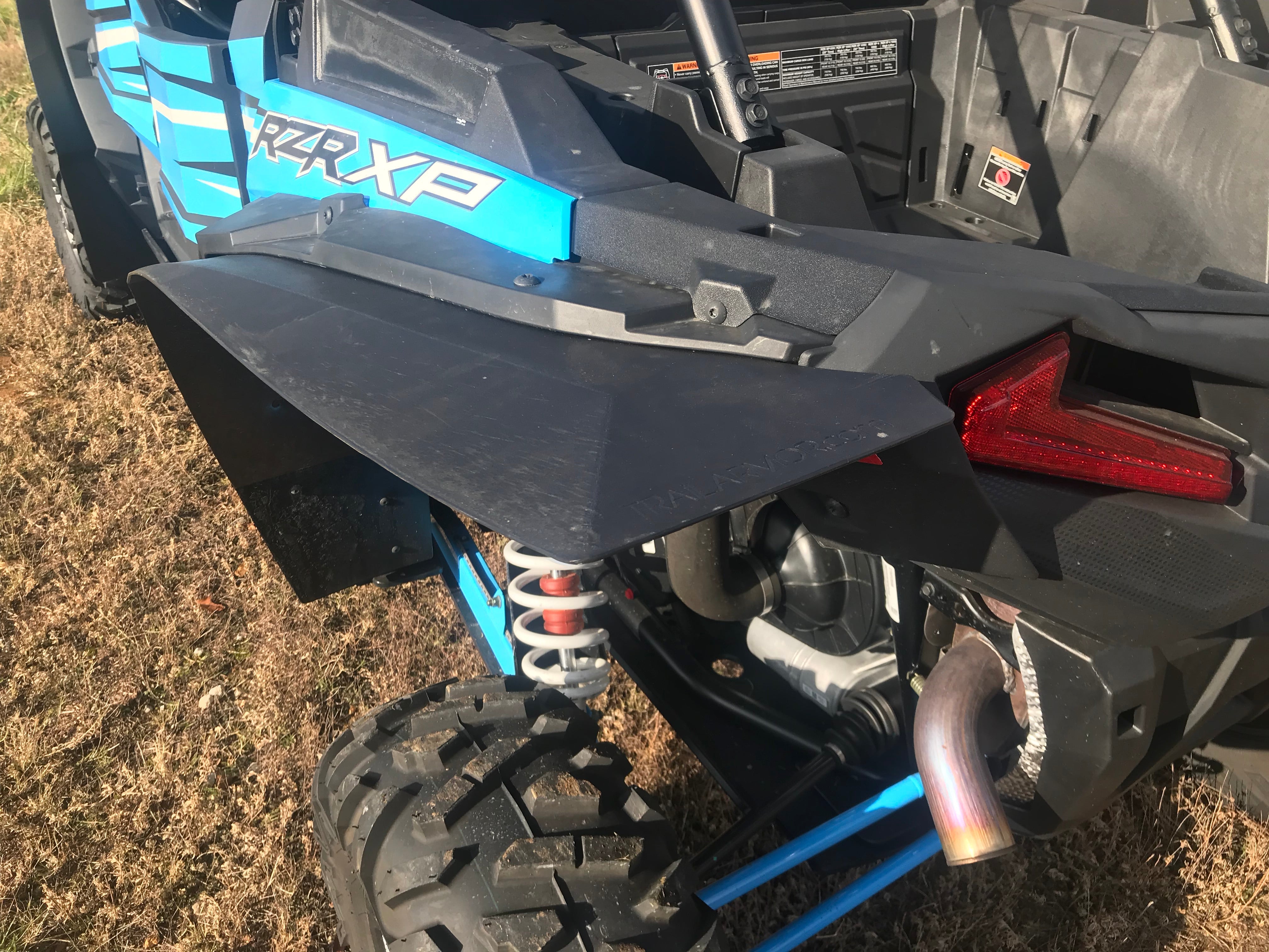 2019 - 2023 RZR XP 1000, RZR 4 XP 1000, 2019 - 2021 RZR XP Turbo, RZR XP 4 Turbo, RZR XP 4 Turbo S, 2018 - 2021 RZR XP Turbo S Mud Flap Fender Extensions