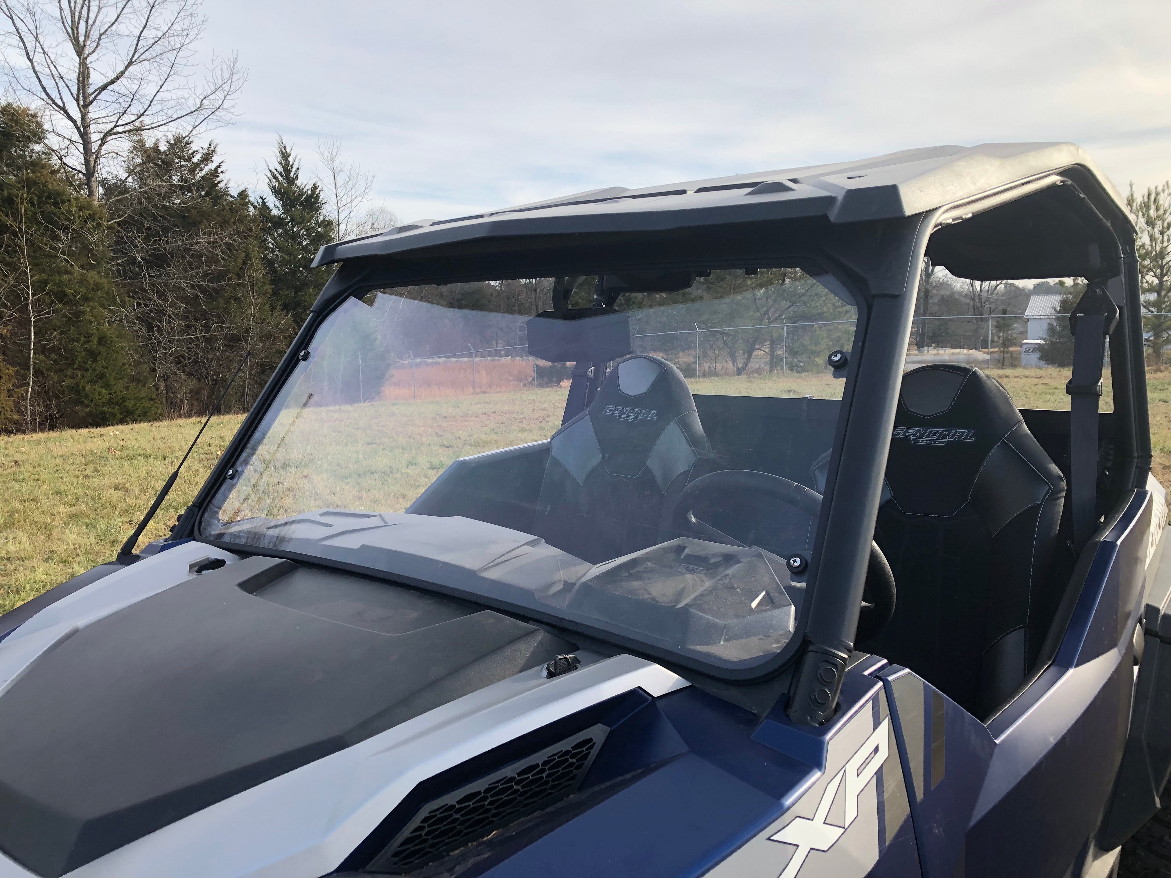 Trail Armor 2020 - 2025 Polaris General 1000, General 4 1000, General XP 1000 and General XP 4 1000 Full Windshield