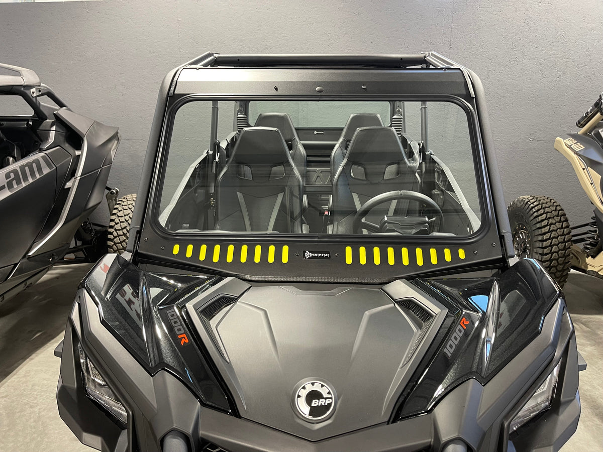 Can-Am Maverick Sport/Trail/Commander Vented Glass Windshield (Collective)