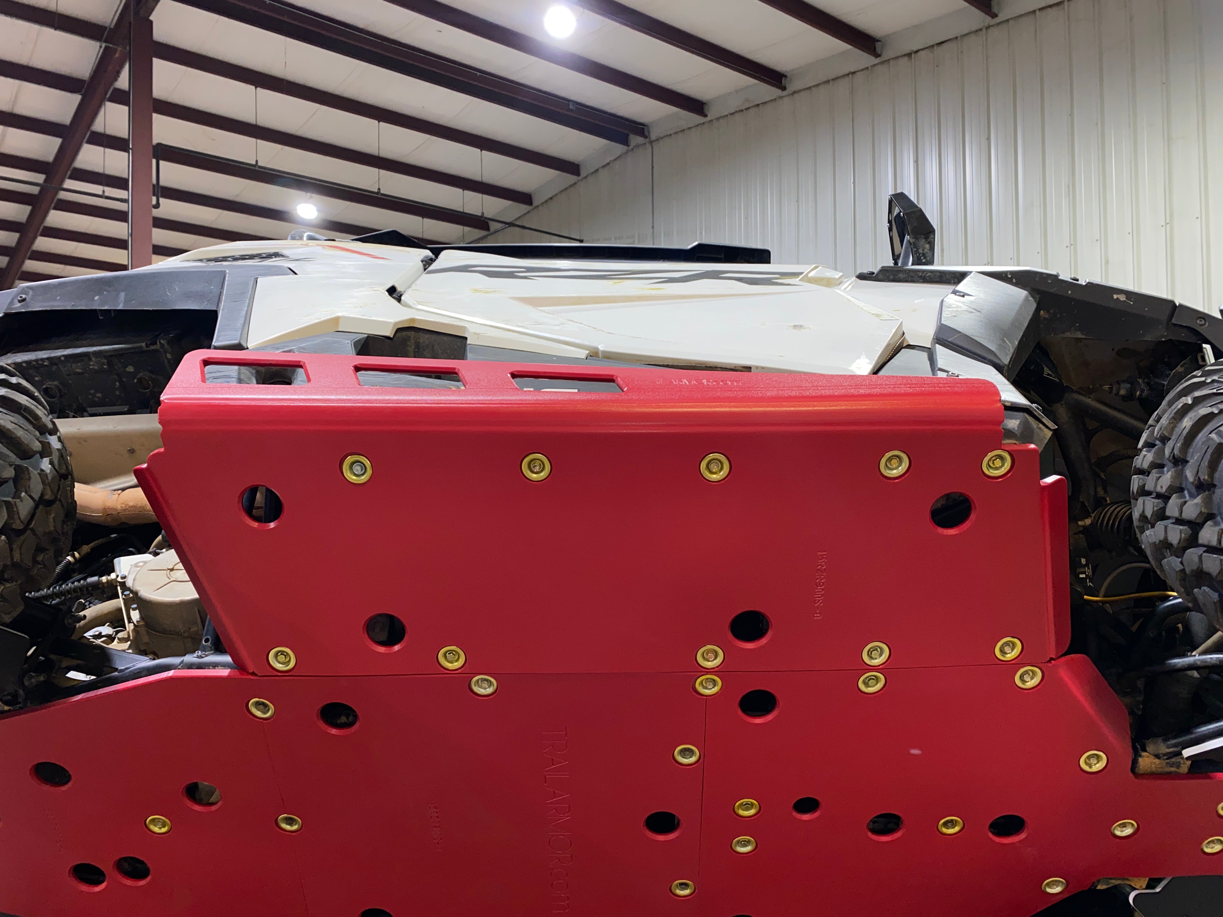 Trail Armor Polaris RZR Trail, Trail S 900 and Trail S 1000 Full Skids with Slider Nerfs or Trimmed for Polaris Kick Out Steel Rock Sliders 2021 - 2025
