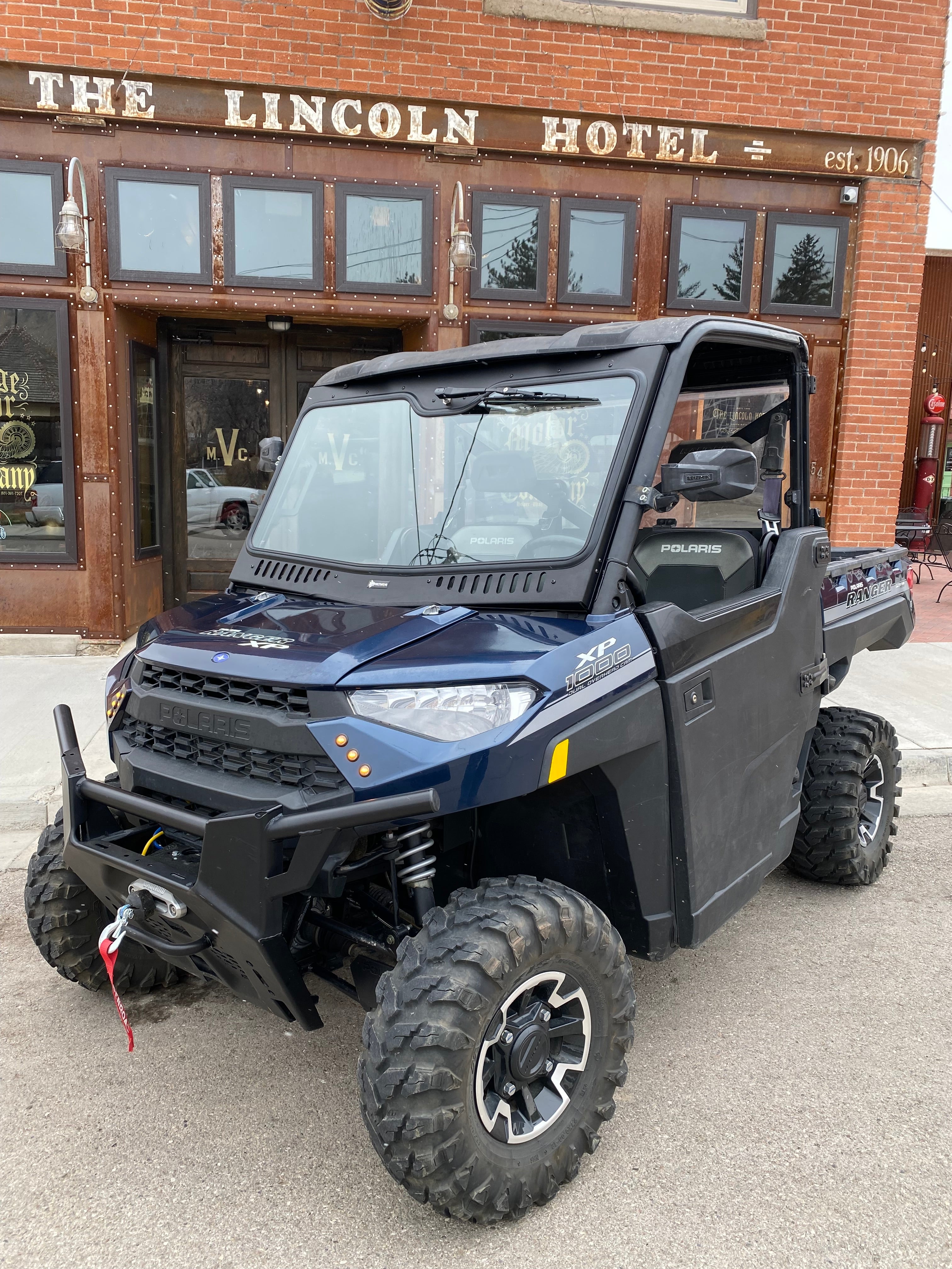Polaris Ranger 1000 / XP 1000 Vented Glass Windshield