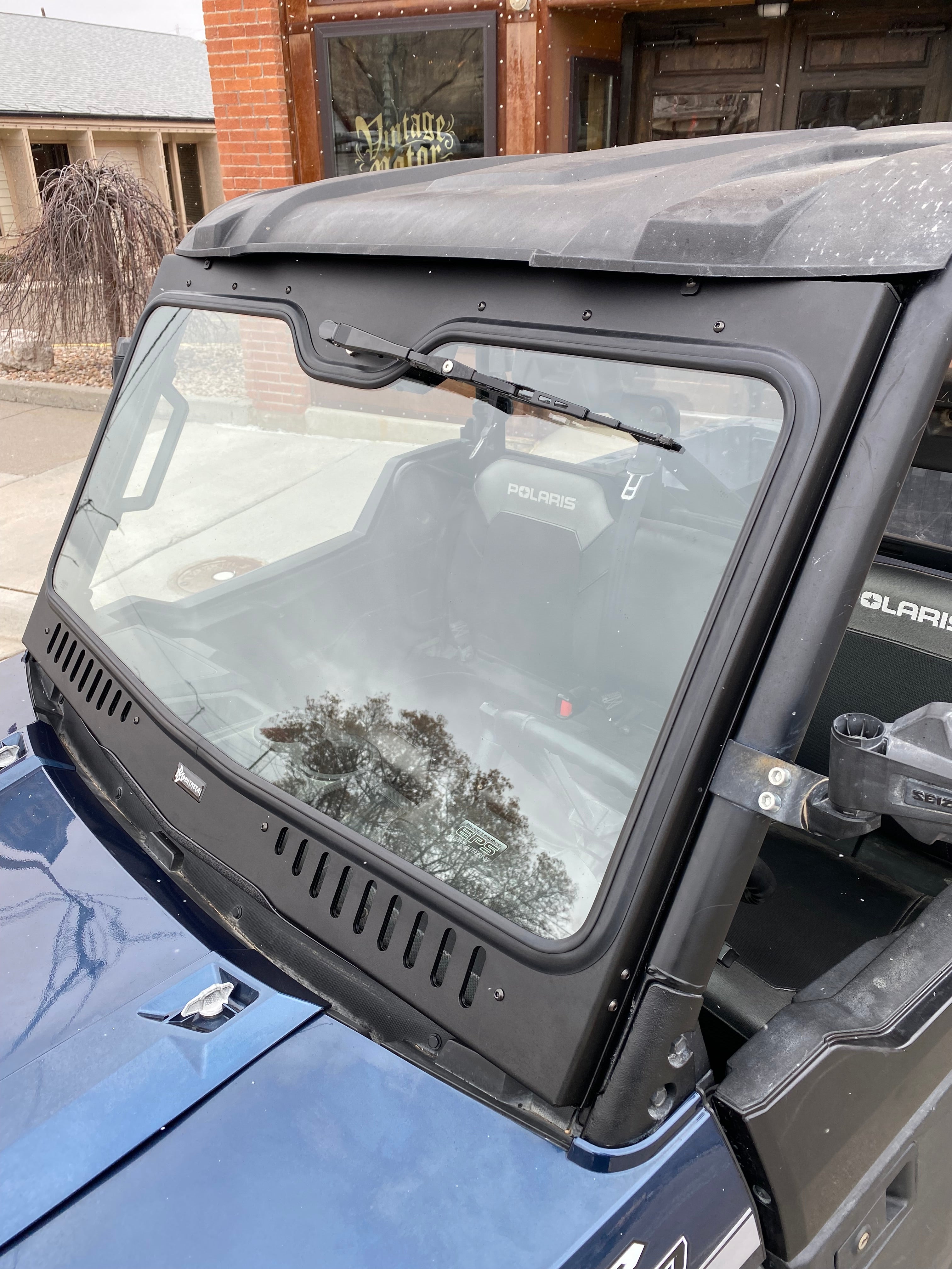 Polaris Ranger 1000 / XP 1000 Vented Glass Windshield