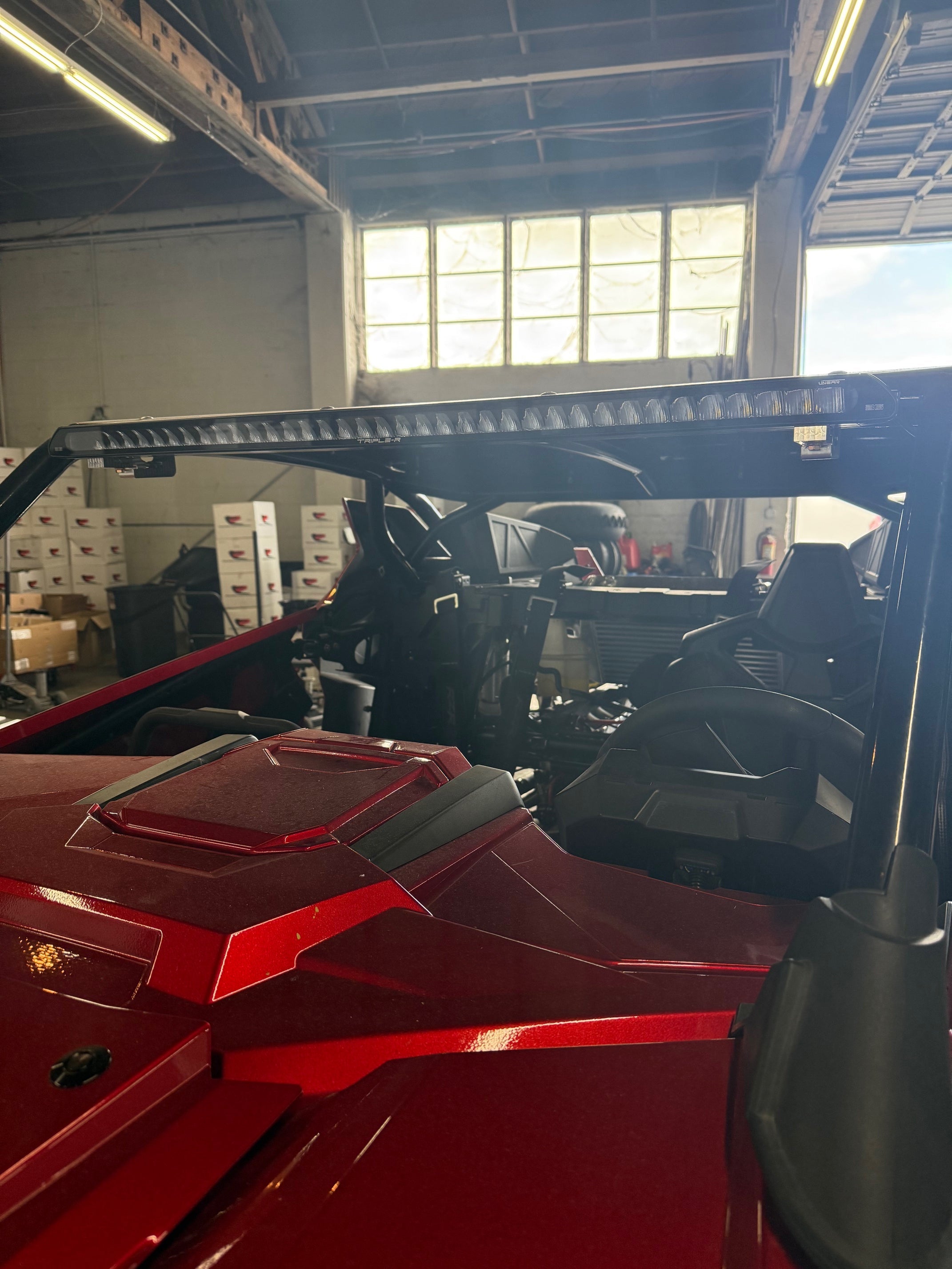 Triple R Light Bar with Universal Cage Mounts