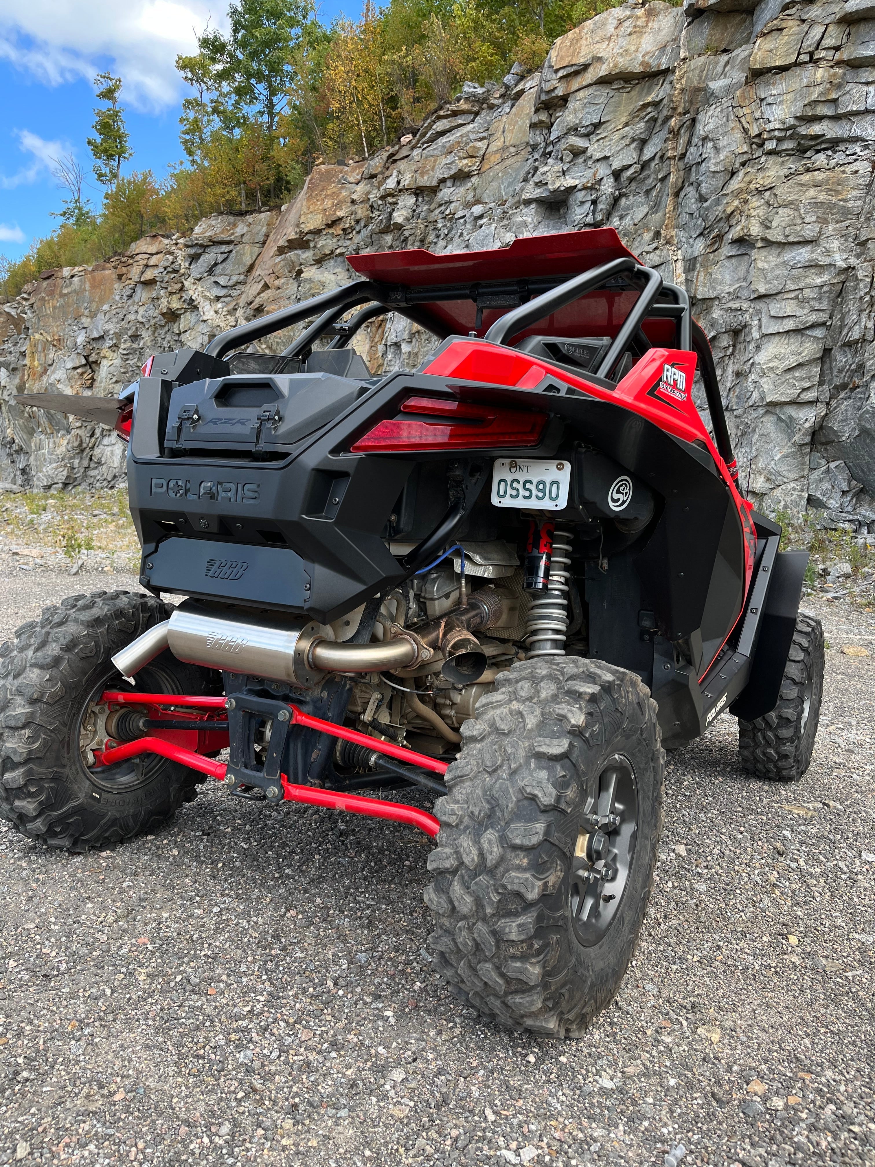 2020-2025 Polaris RZR Pro XP/XP4 Turbo Sport Muffler