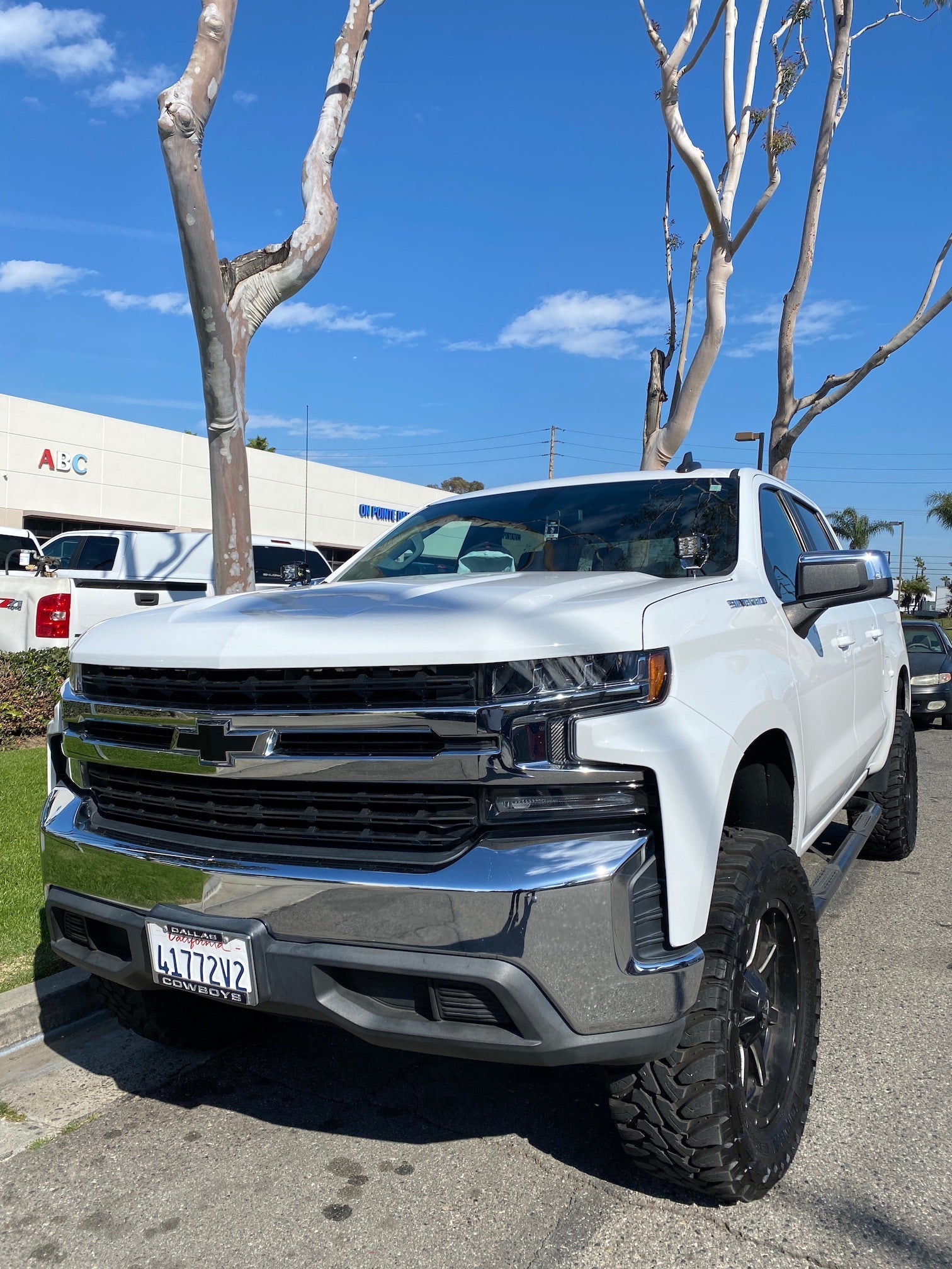 2019+ Silverado Ditch Light Pillar Brackets