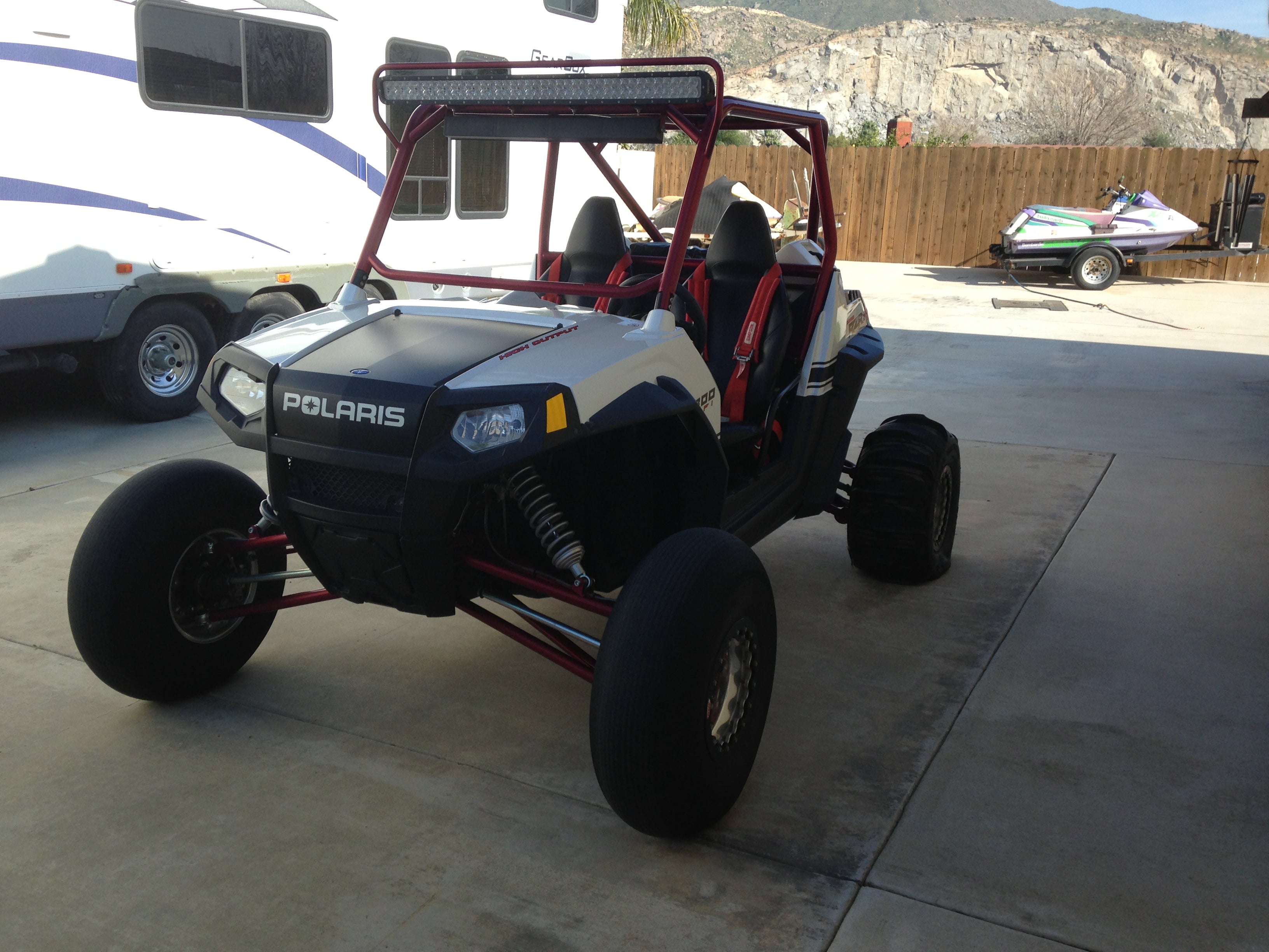 Polaris RZR 800/800s Long Travel Suspension