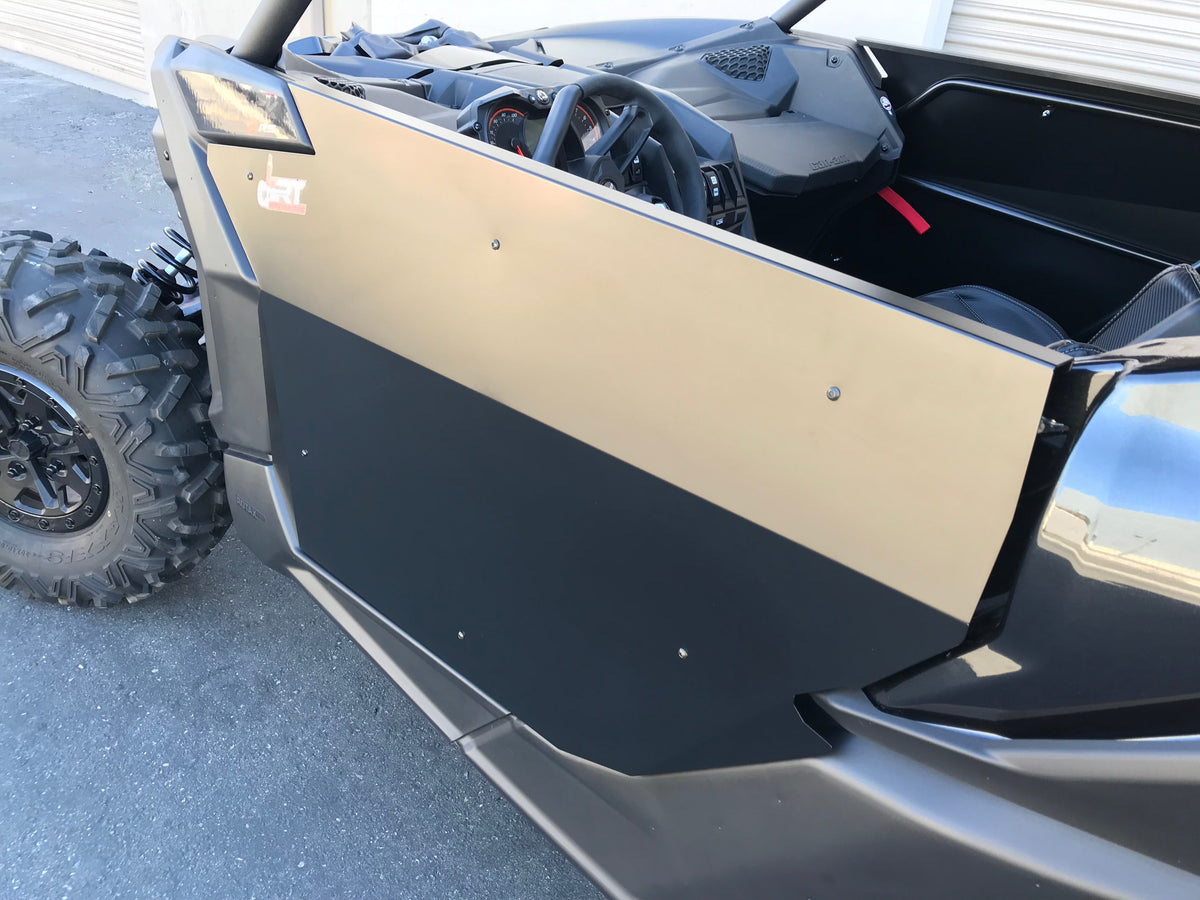CANAM X3 (TWO DOOR) REPLACEMENT  DRIVER DOOR SKIN  FOR DS-4206 FLAT TOP DOORS