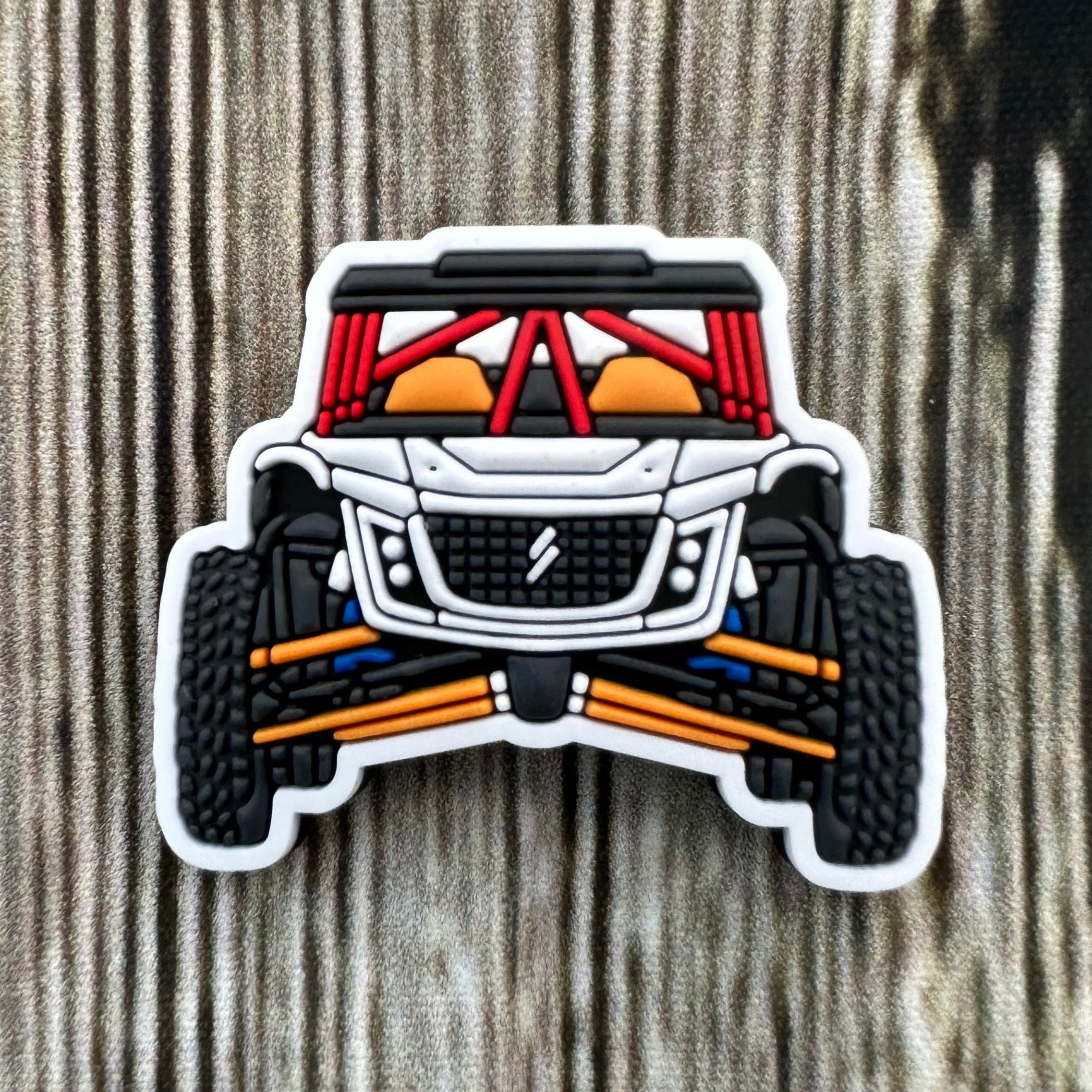 Croc Charms - Speed UTV White - Jibbitz