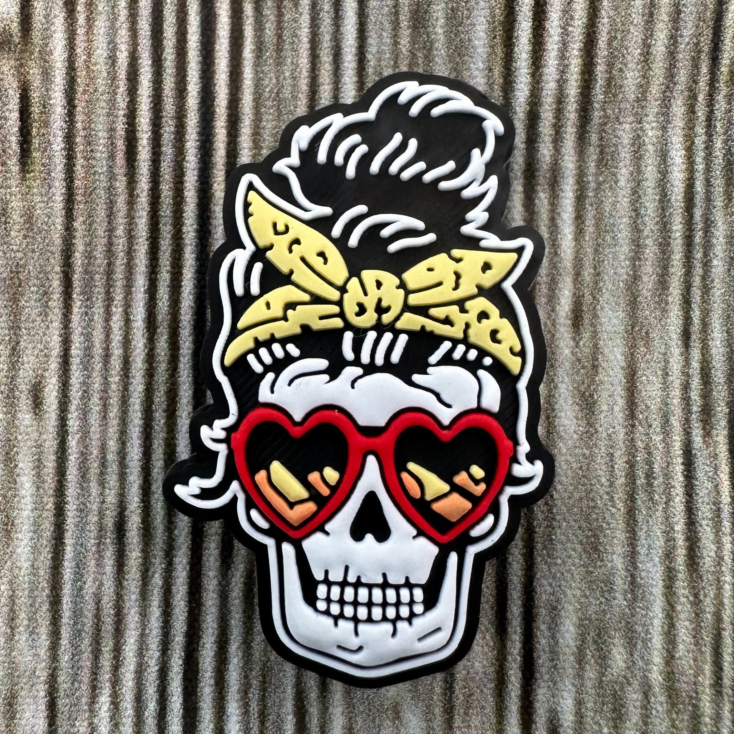 Croc Charms - Women skull leopard - Jibbitz