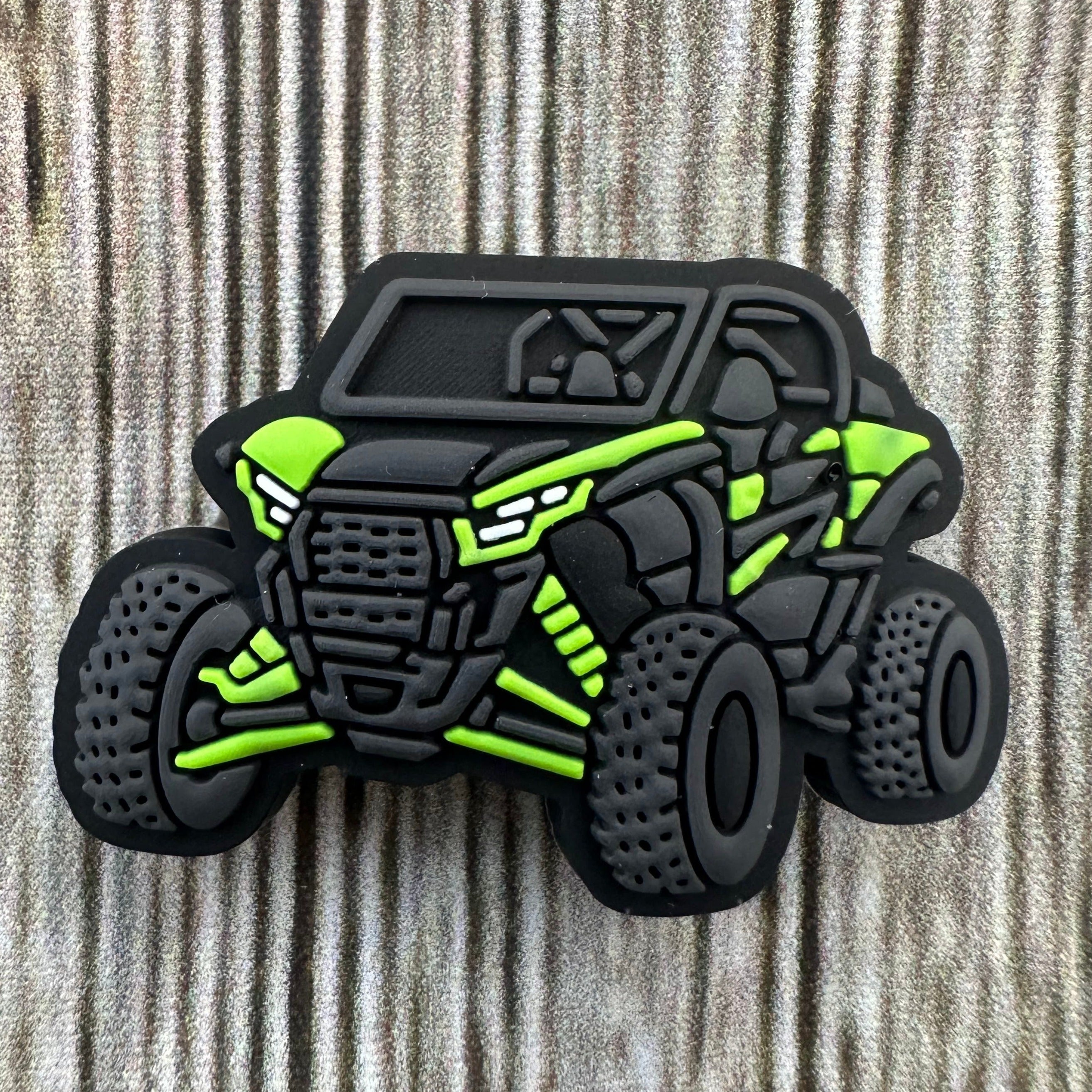 Croc Charms - Kawasaki KRX Green - Jibbitz