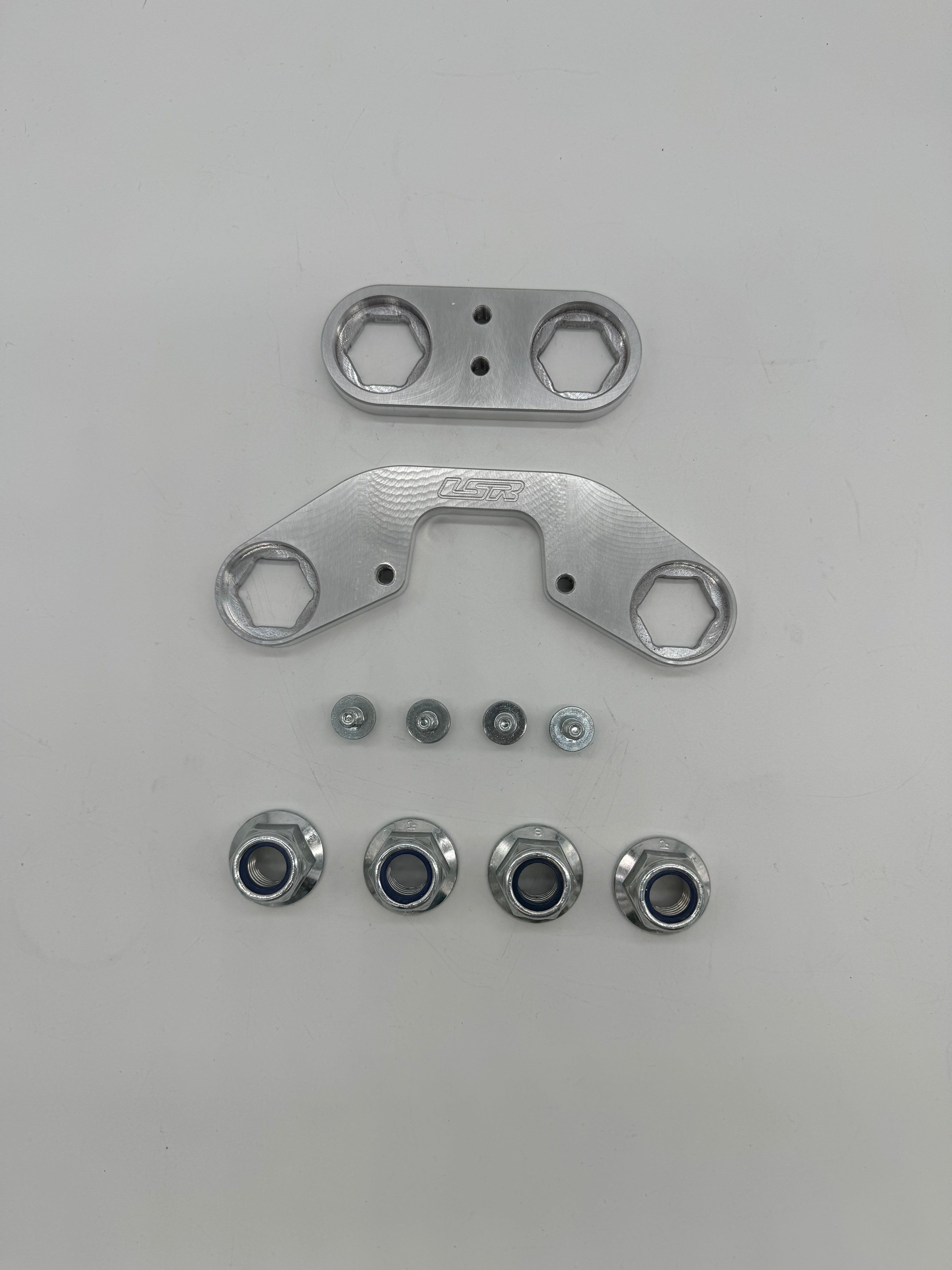 Can-Am Maverick R Radius Rod Nut Plate Kit